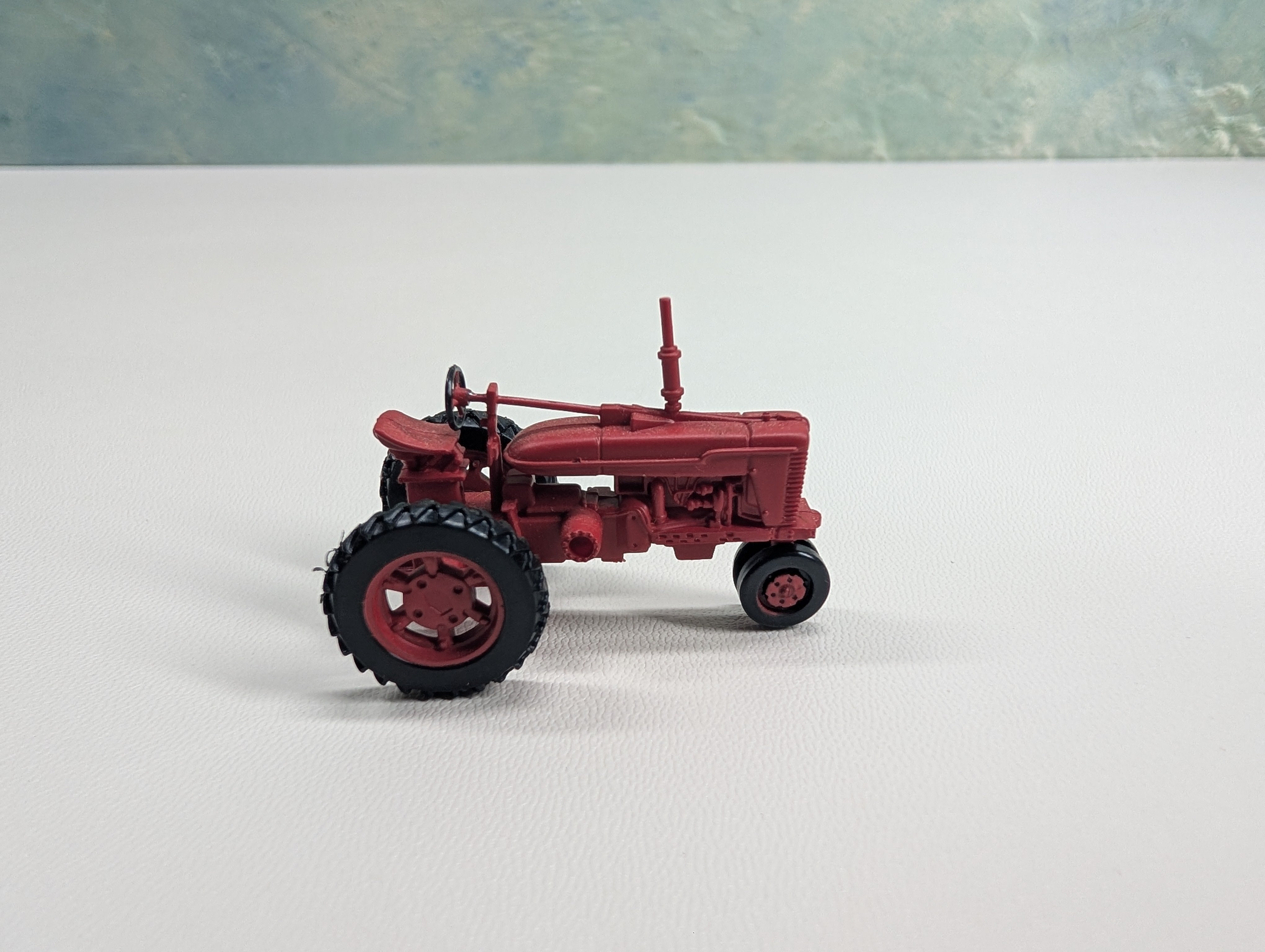 USED HO Scale Red Tractor
