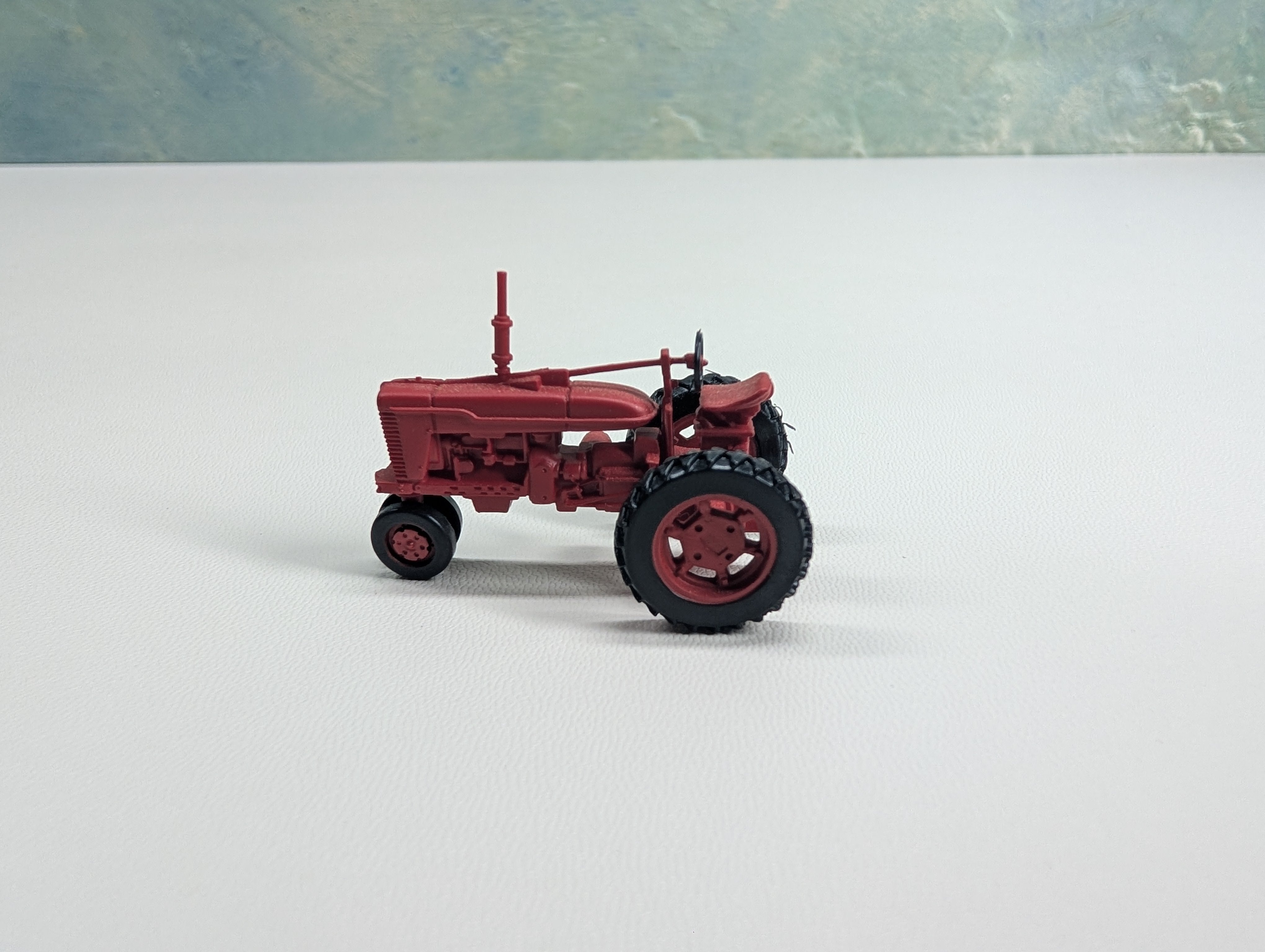 USED HO Scale Red Tractor