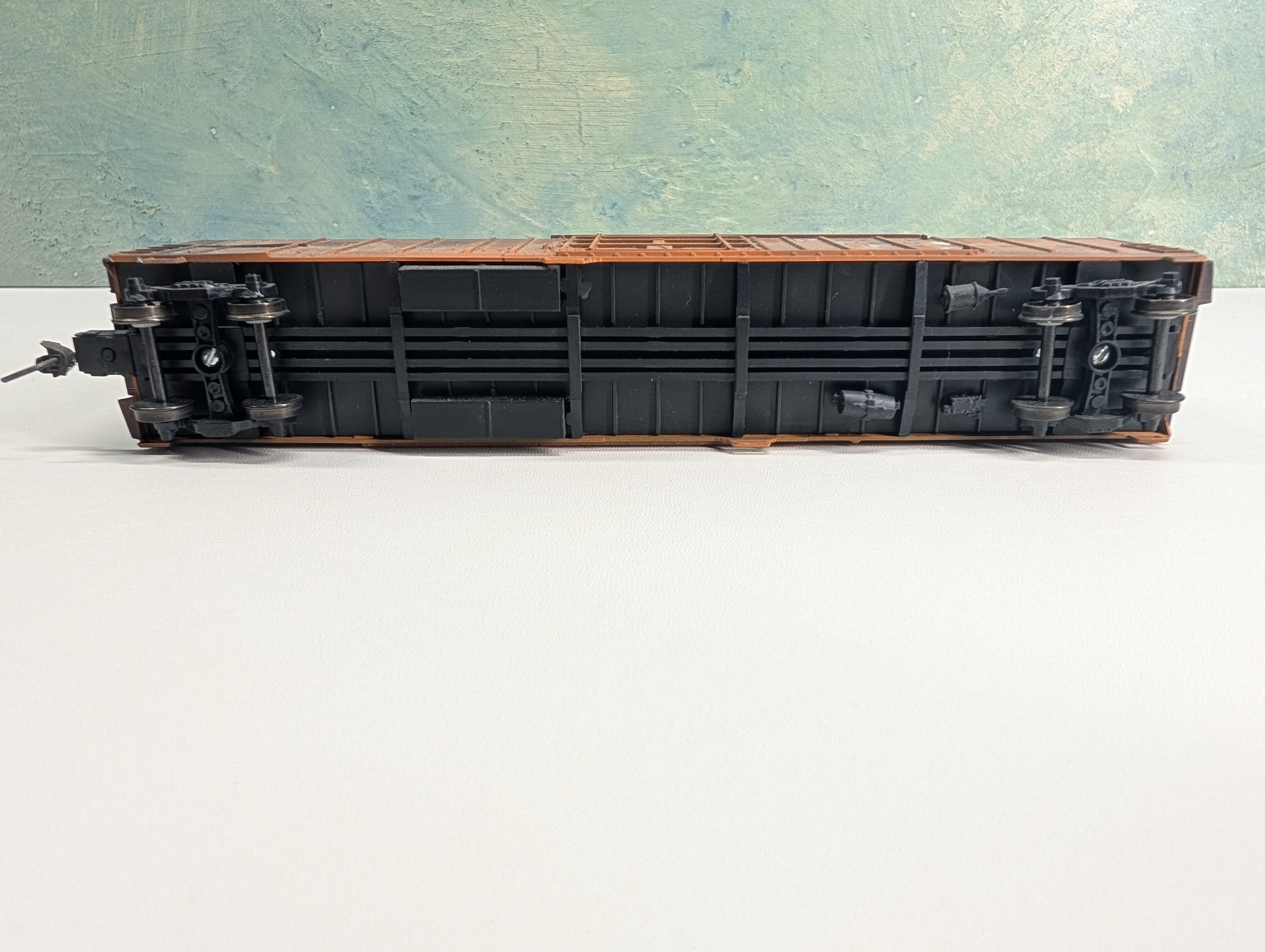 USED Athearn HO Scale 57' Mechanical Reefer Pacific Fruit Express UPFE #457603 Metal Wheels, Weathered