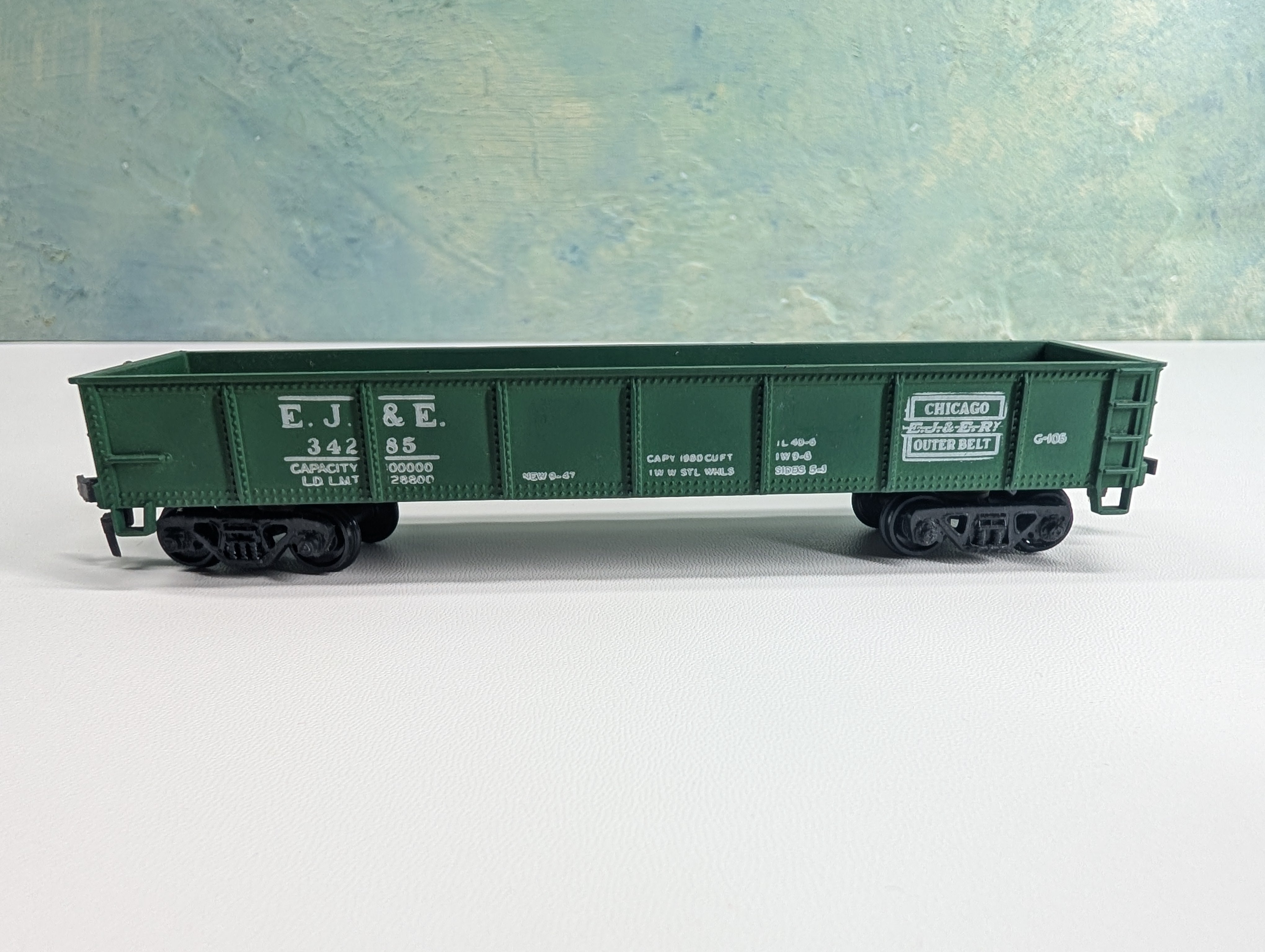 USED Varney HO Scale Gondola EJ&E #34285