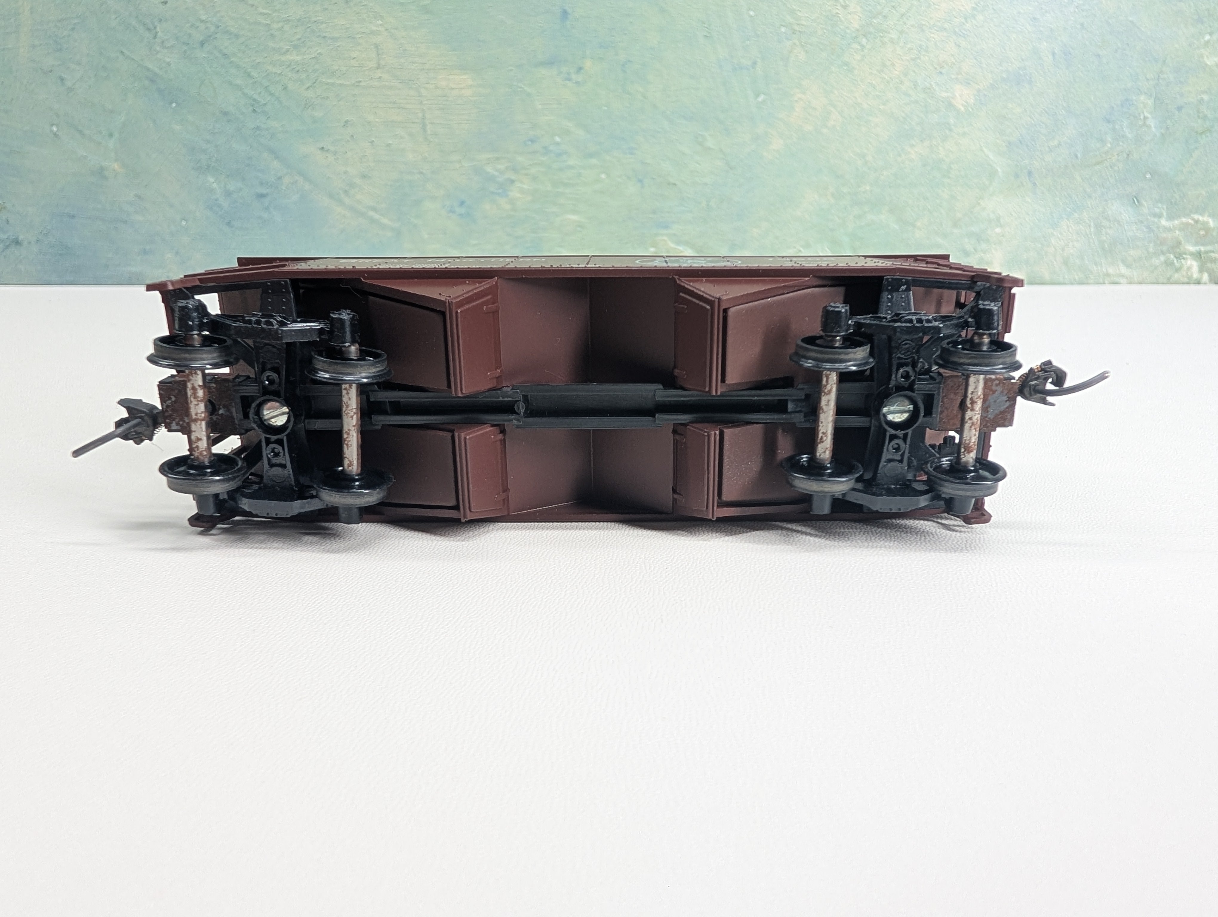 USED Athearn HO Scale 2 Bay Hopper Great Northern GN #73608