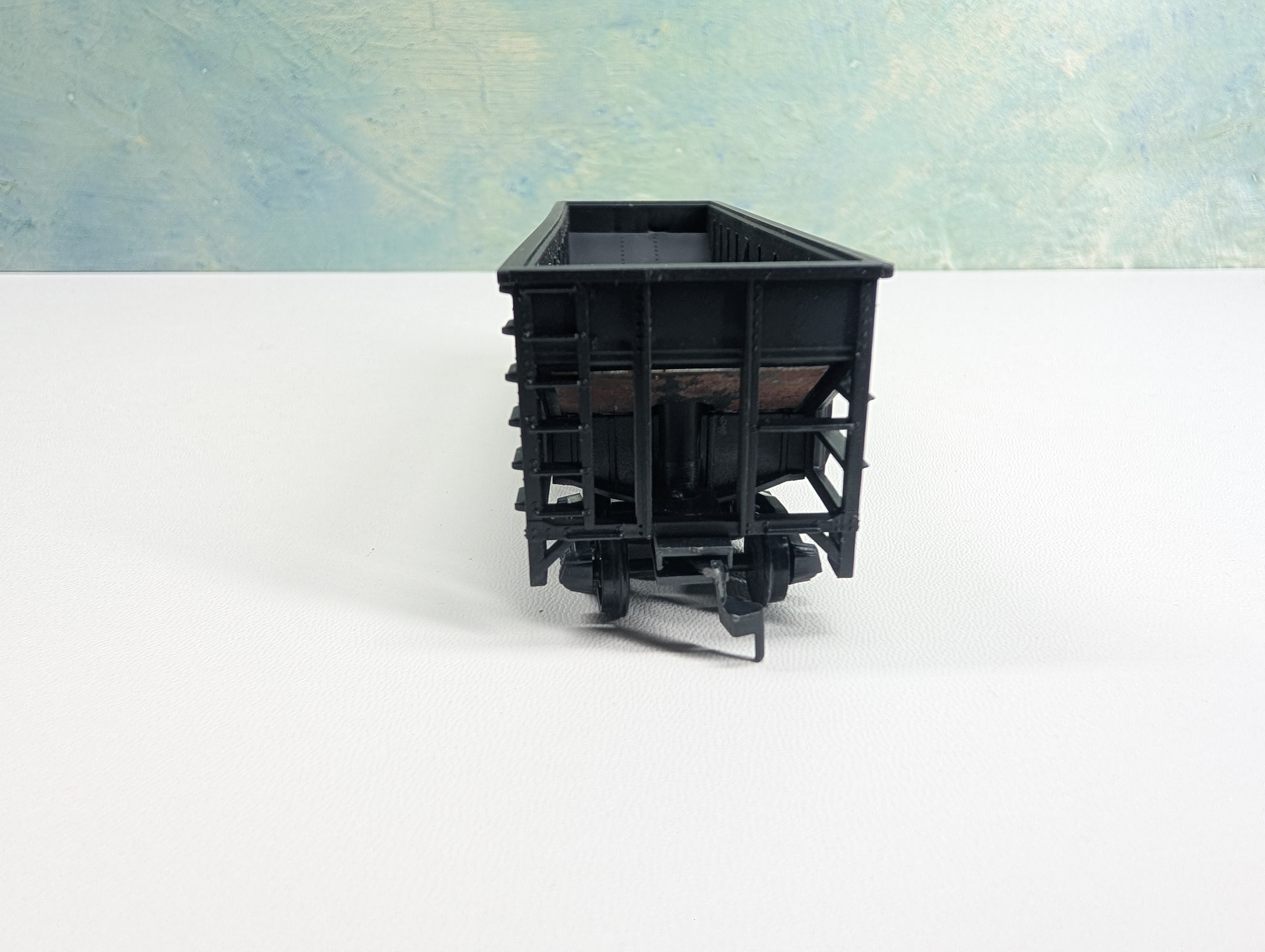USED TRAIN MINIATURE HO Scale 36' Ribbed Hopper Ohio Southern OS #1400