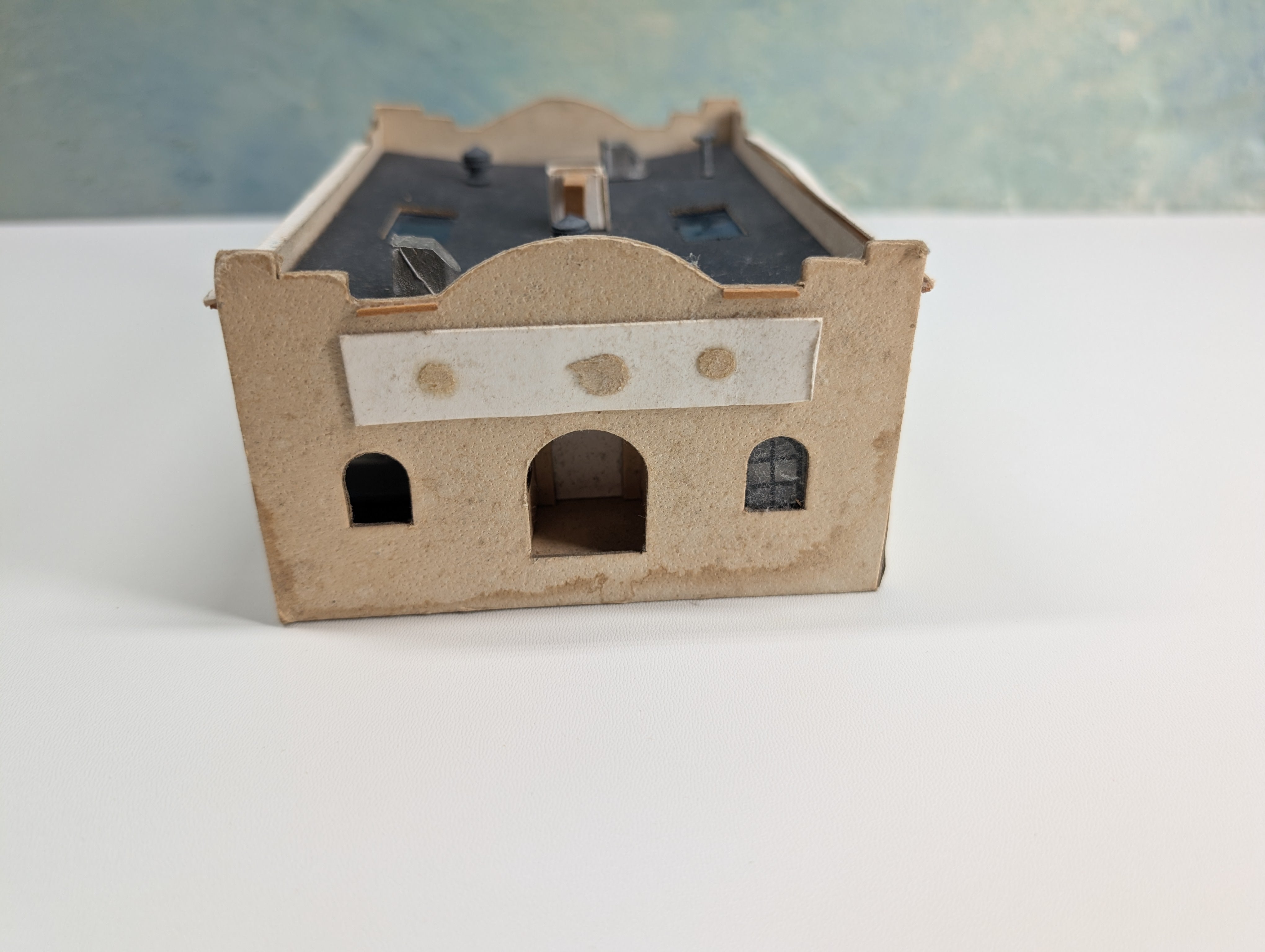 USED HO Scale Scratch Built Temple