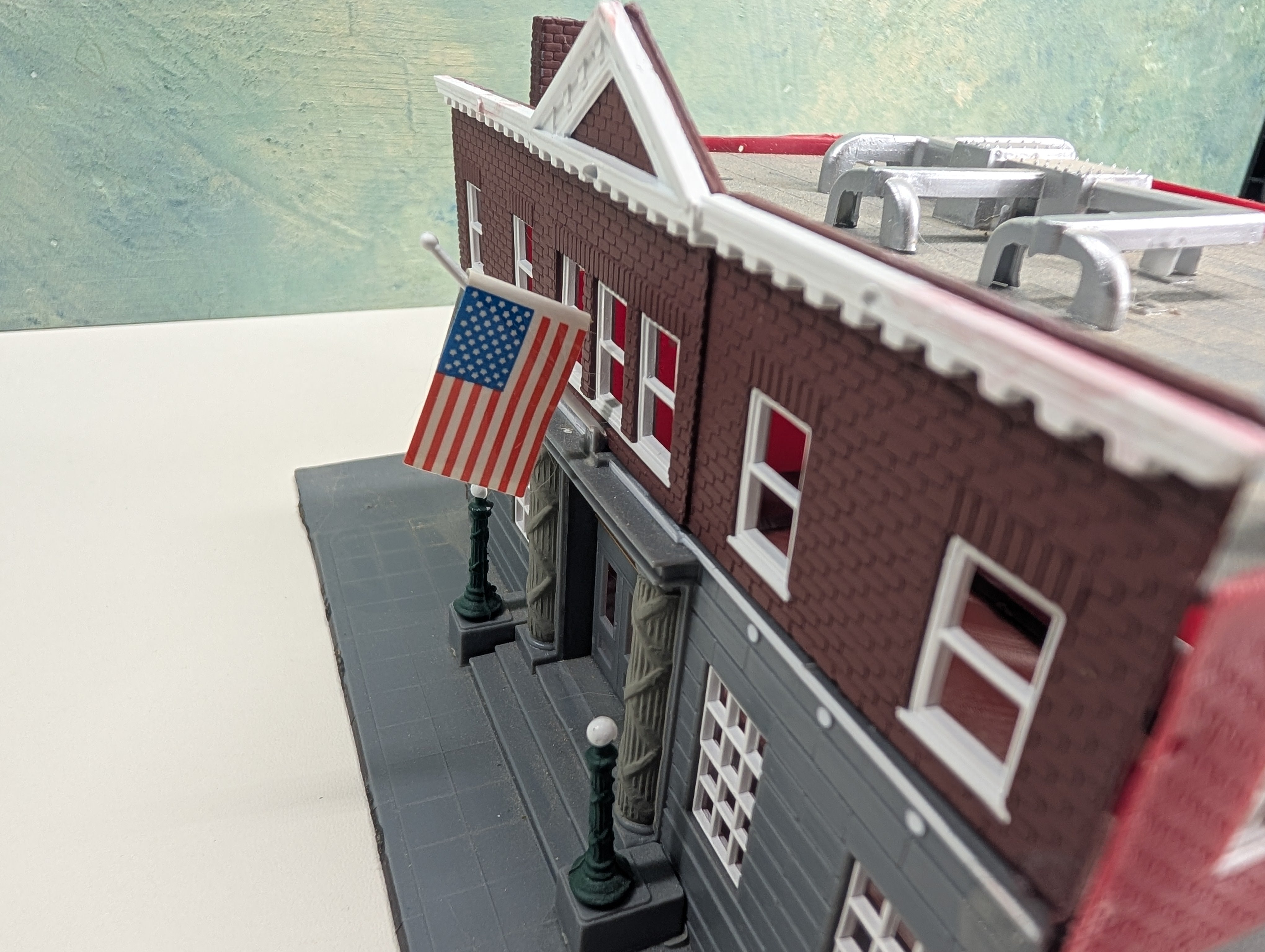 USED HO Scale Police Department