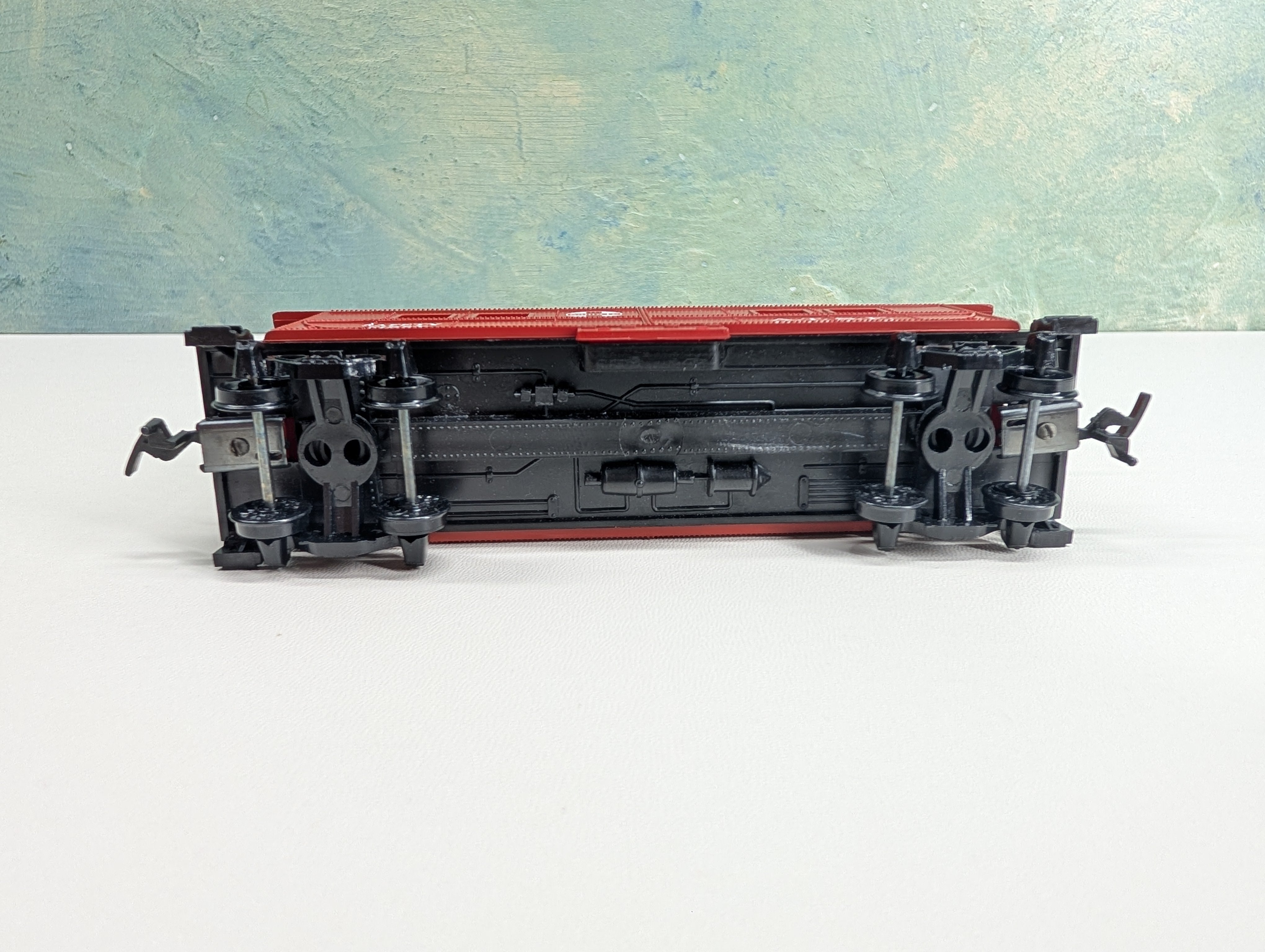 USED Mantua HO Scale Heavyweight Caboose Santa Fe ATSF #999229