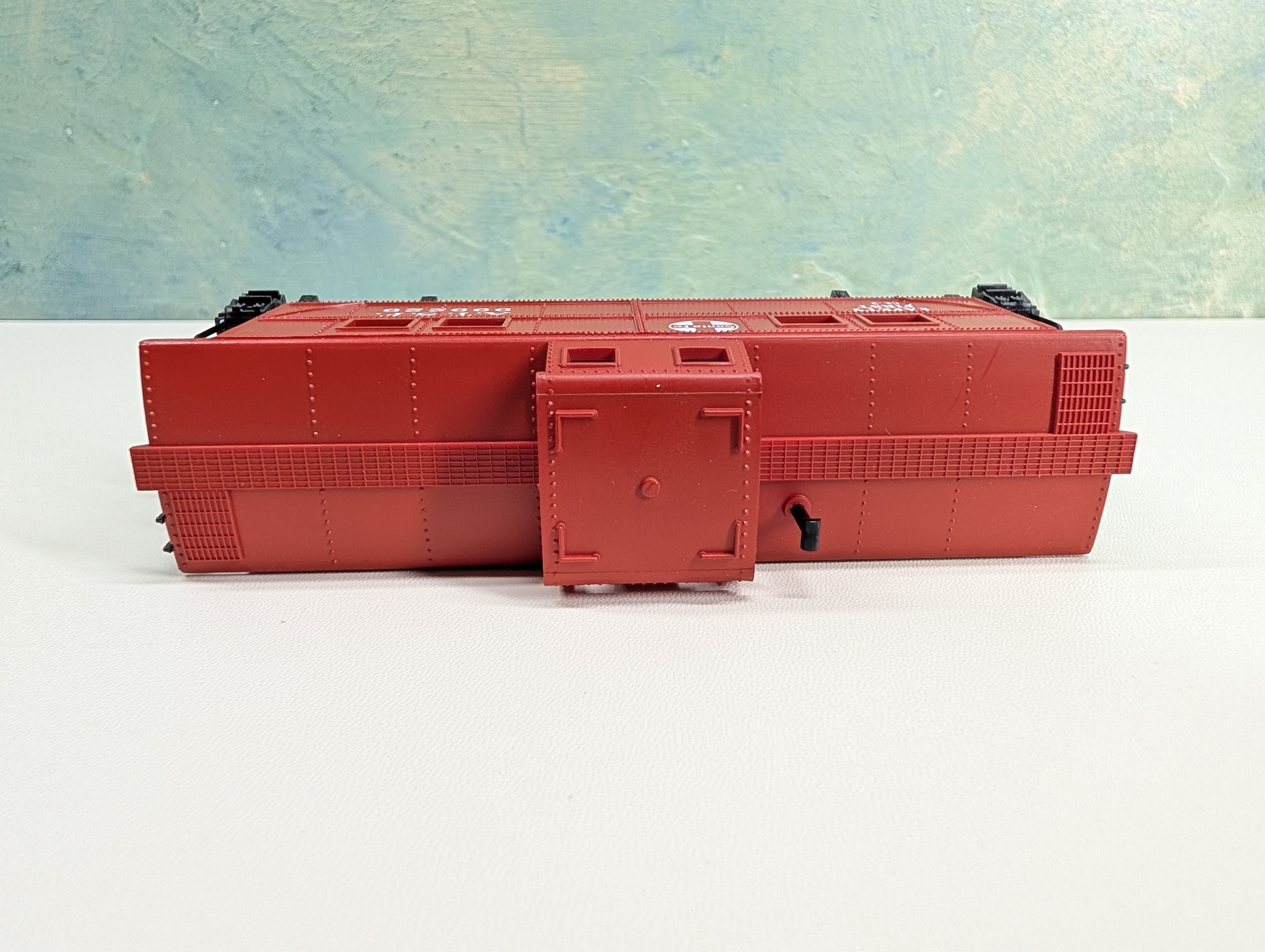 USED Mantua HO Scale Heavyweight Caboose Santa Fe ATSF #999229