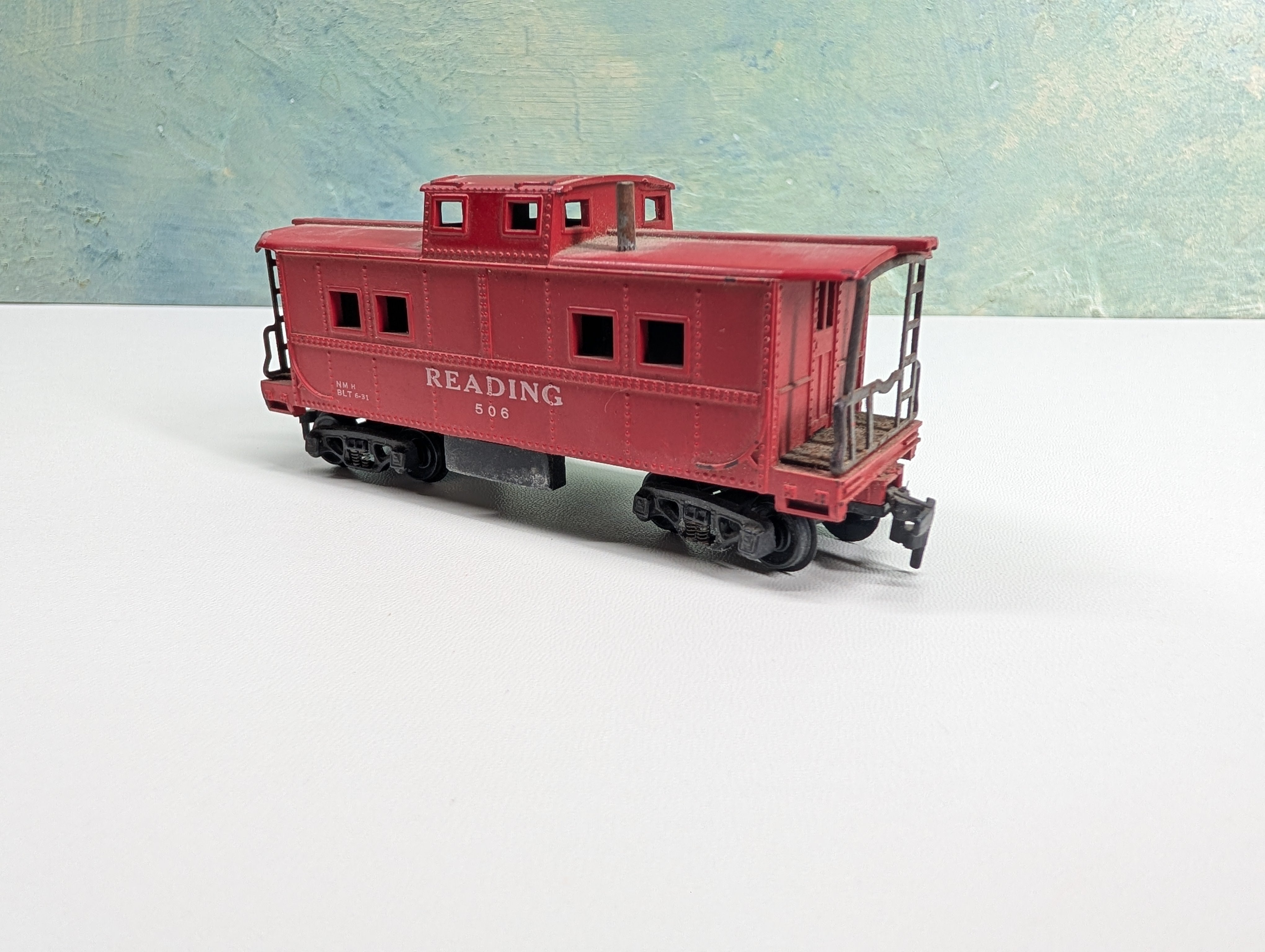 USED Gilbert HO Scale Caboose Reading RDG #506