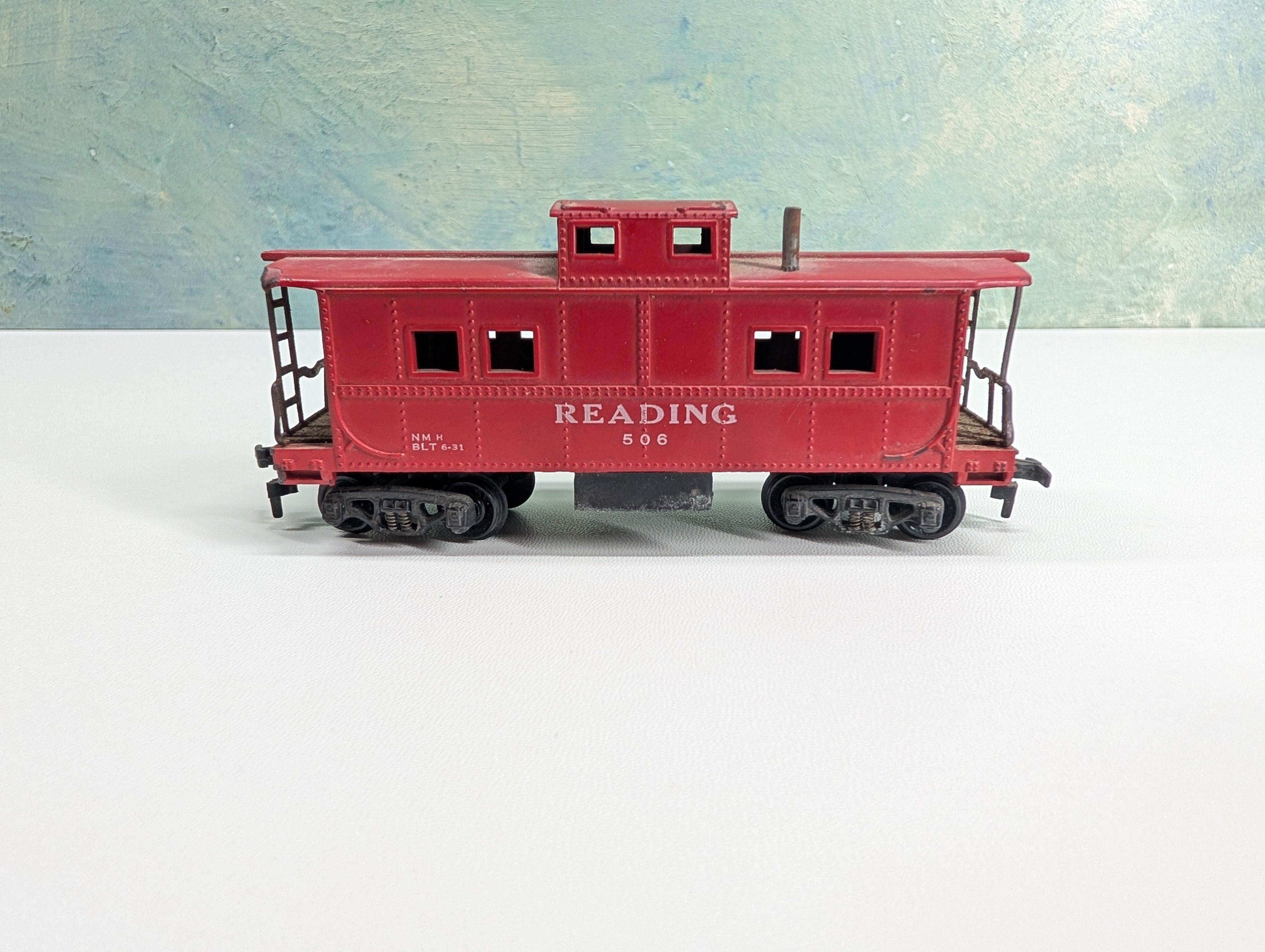USED Gilbert HO Scale Caboose Reading RDG #506