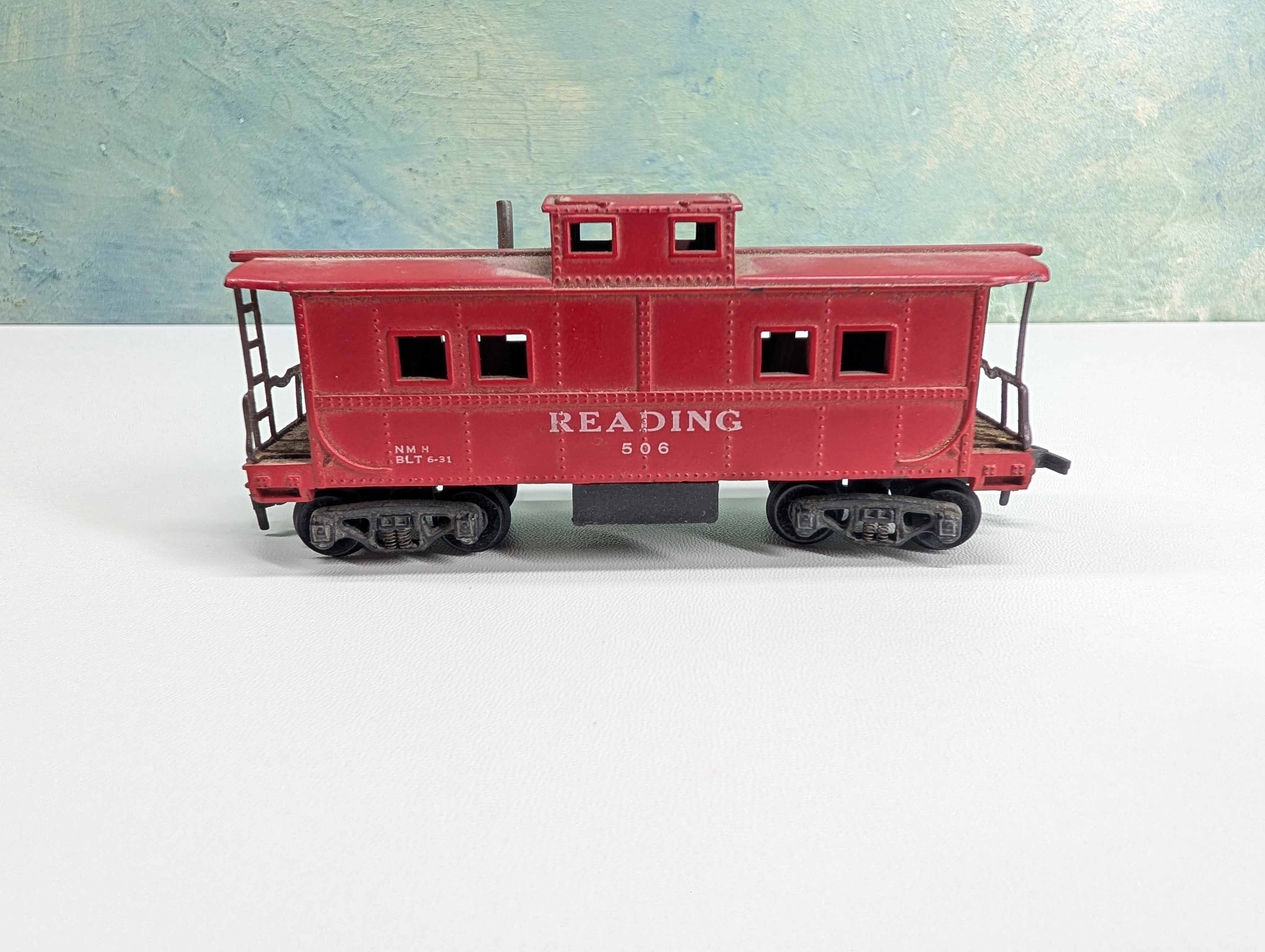 USED Gilbert HO Scale Caboose Reading RDG #506