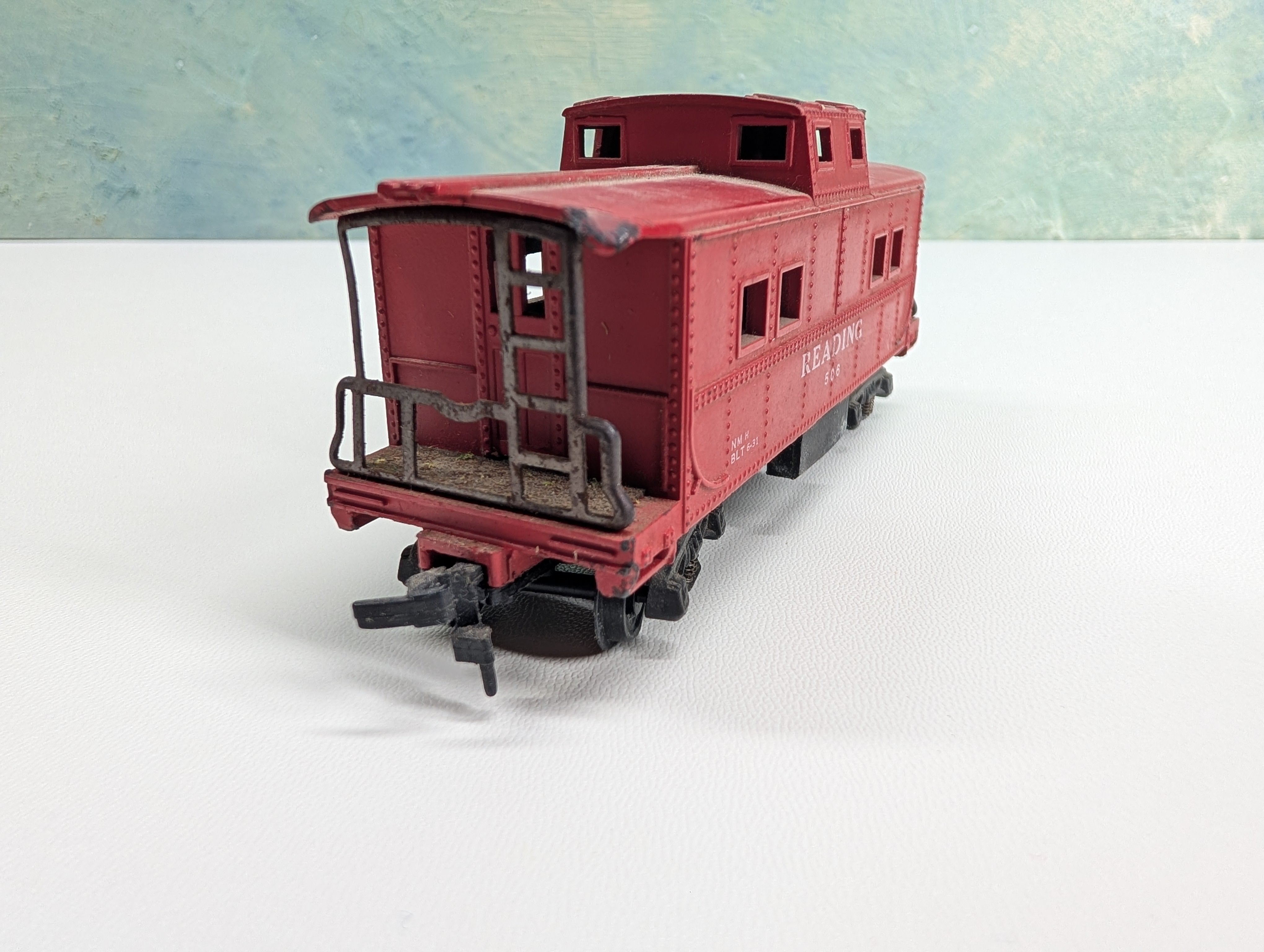 USED Gilbert HO Scale Caboose Reading RDG #506