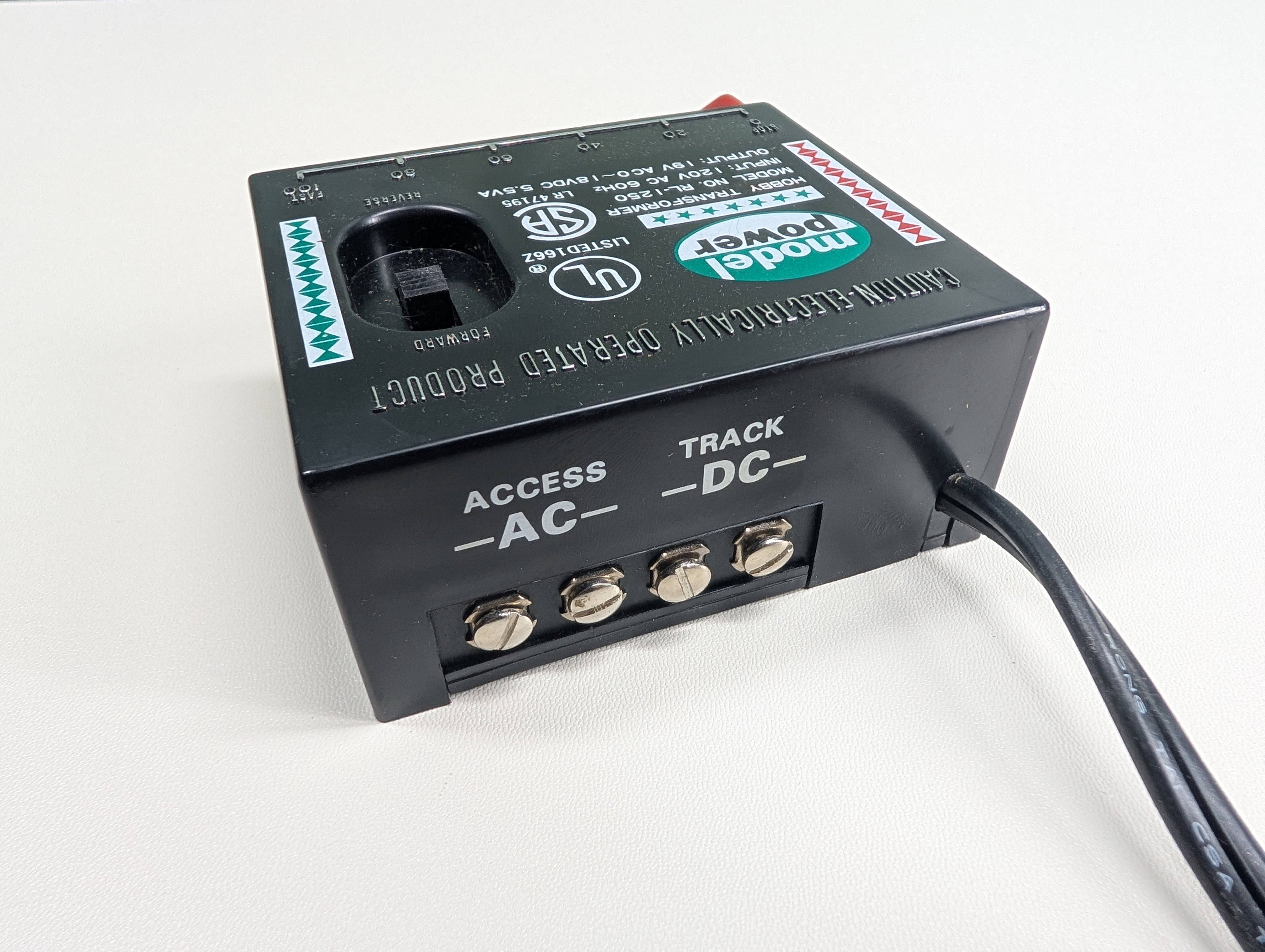 USED Model Power MULTI Scale DC Hobby Transformer (HO & N) Tested!