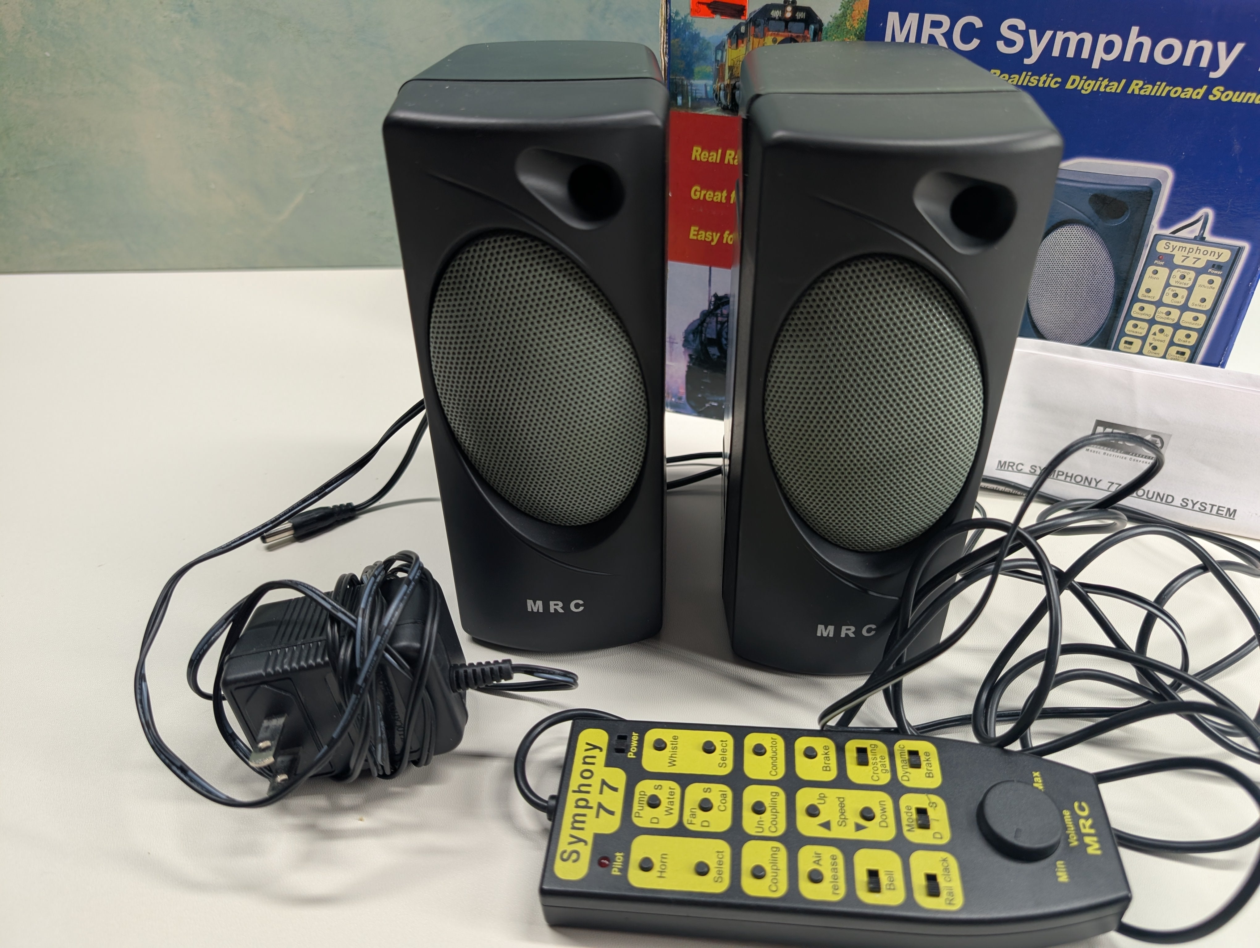 USED MRC AA555 HO Scale Symphony 77 Digital Railroad Sounds Tested!