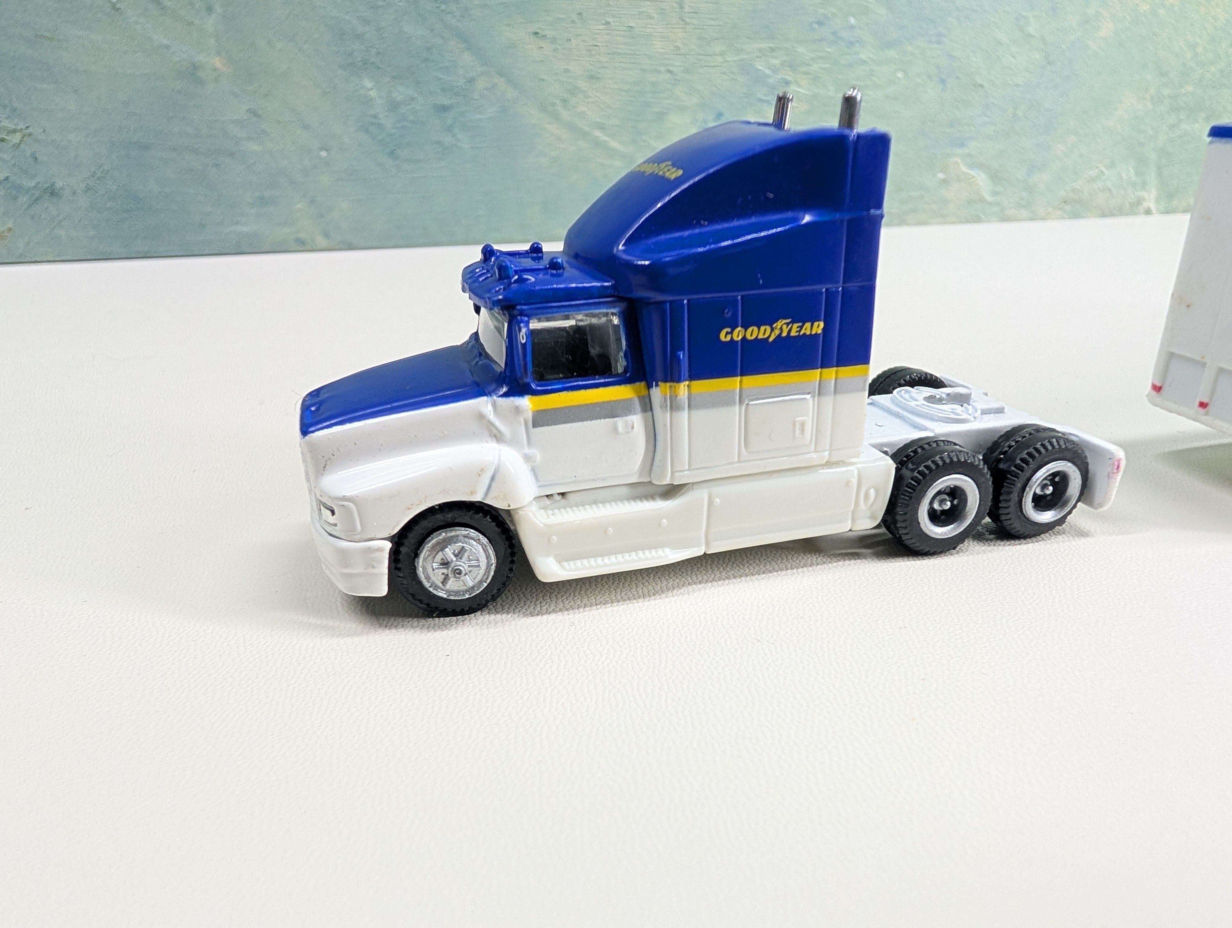 USED HO Scale GoodYear Tractor Trailer w/ Cab