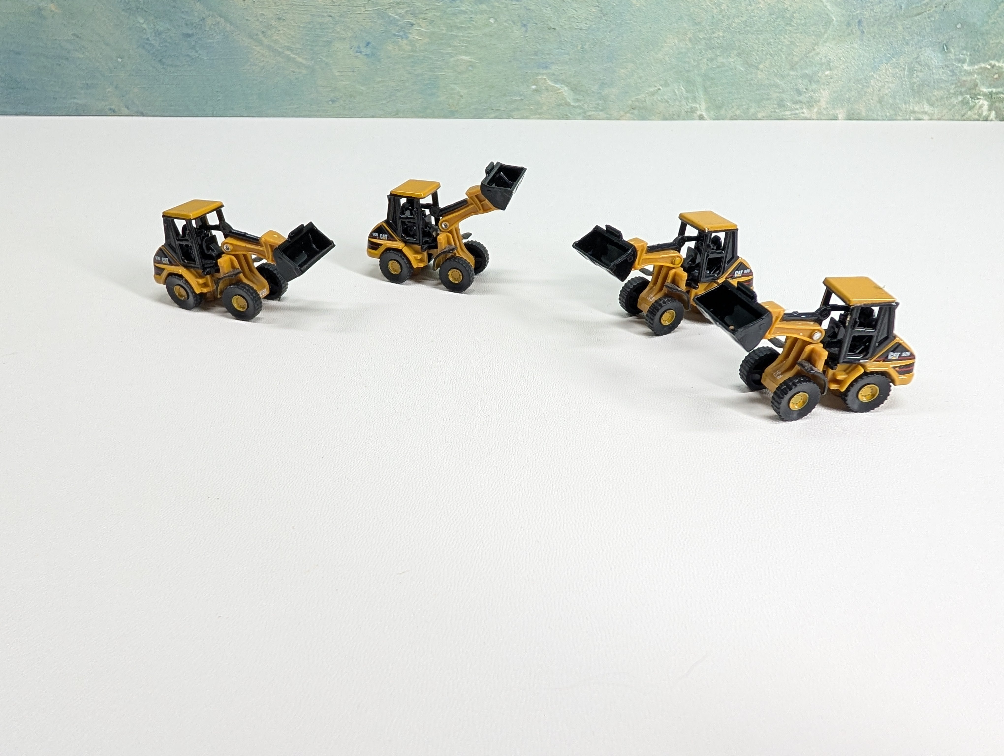 USED Norscot Lot of CAT 906 Wheel Loaders, Construction Vehicle (4 pcs)