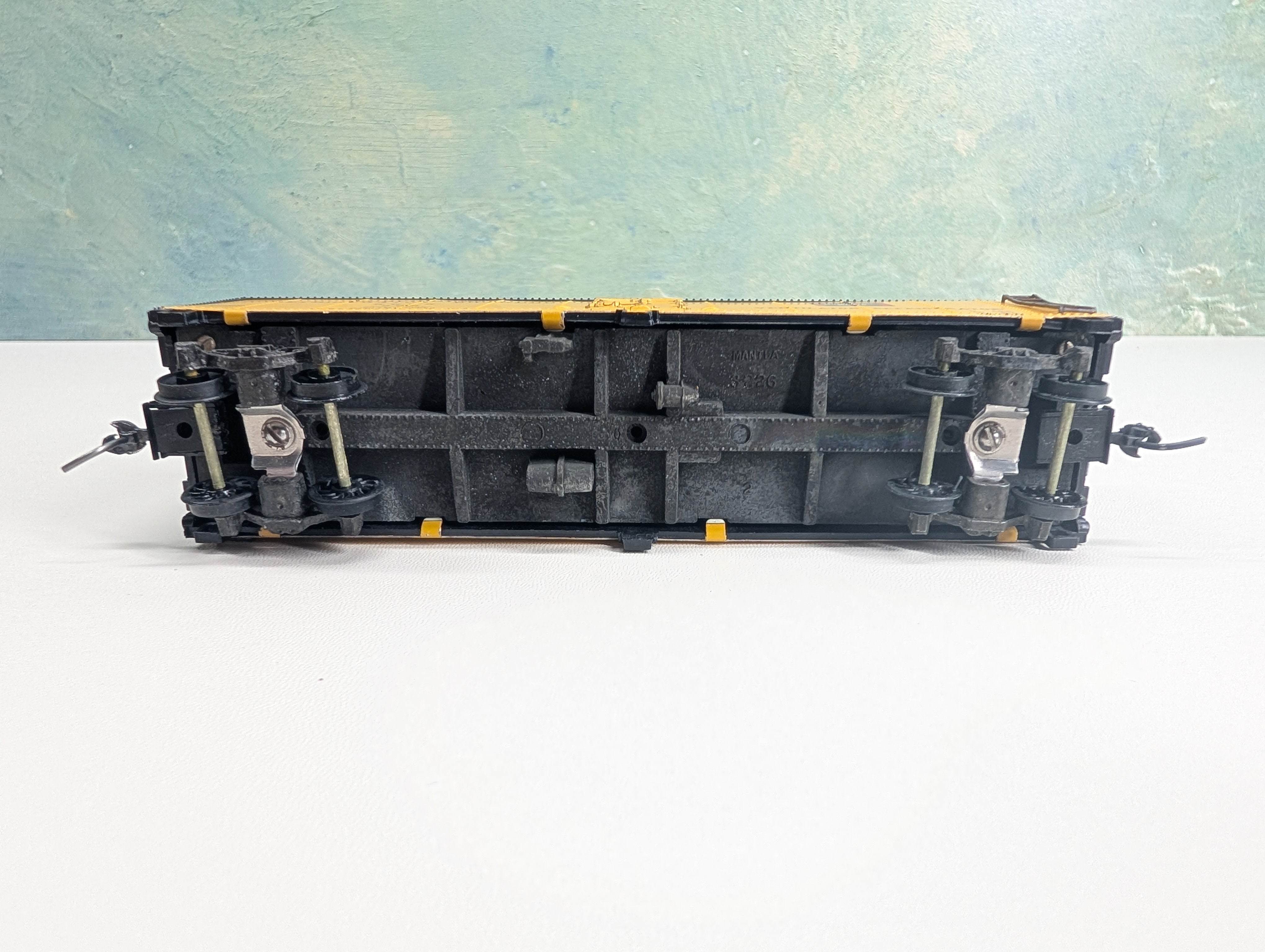 USED Mantua HO Scale 40' Reefer Burlington BREX #555 Metal
