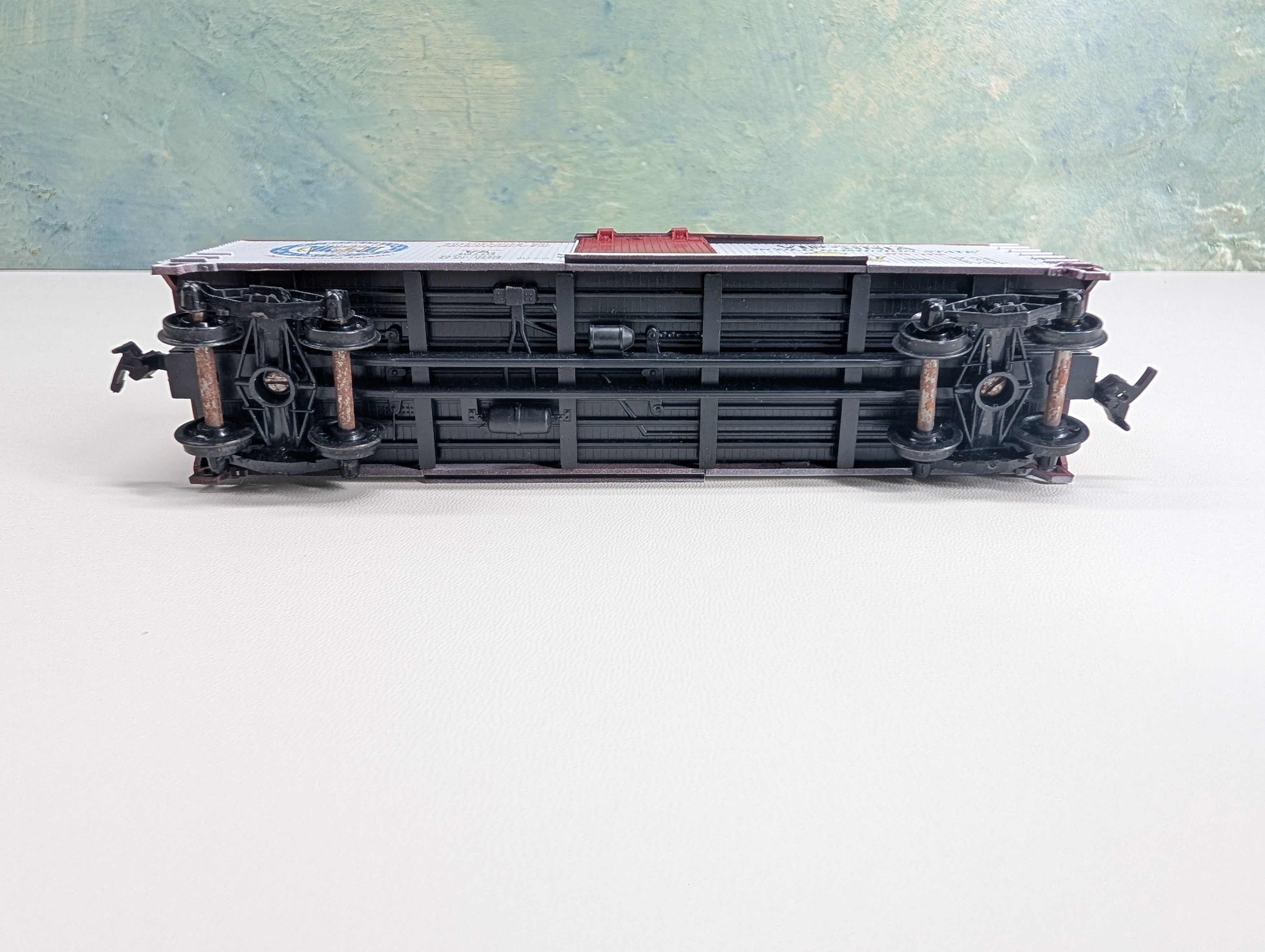 USED TRAIN MINIATURE HO Scale 40' State Car Virginia 10110 1776