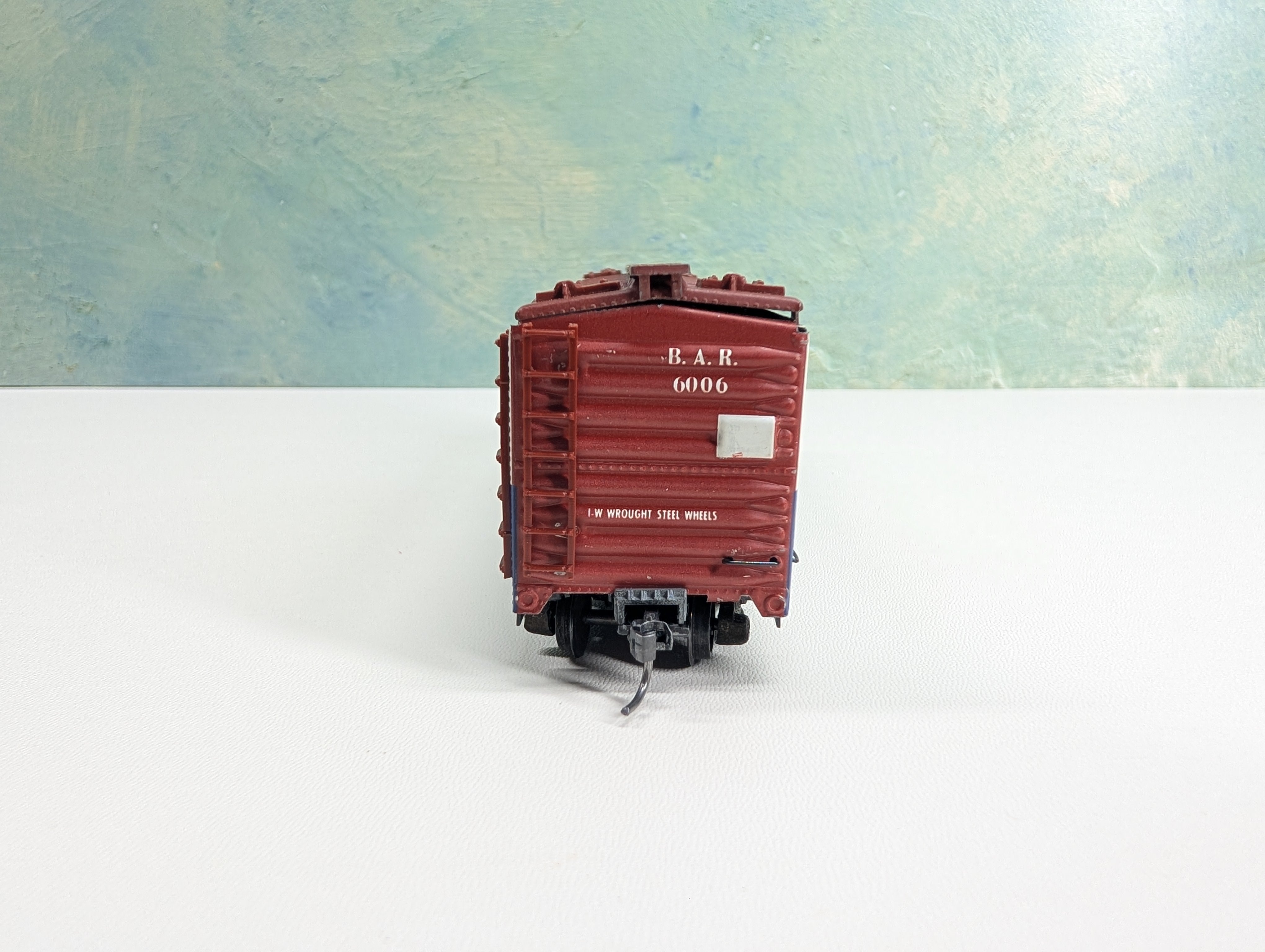 USED Varney HO Scale 40' Reefer Bangor and Aroostook BAR #6006