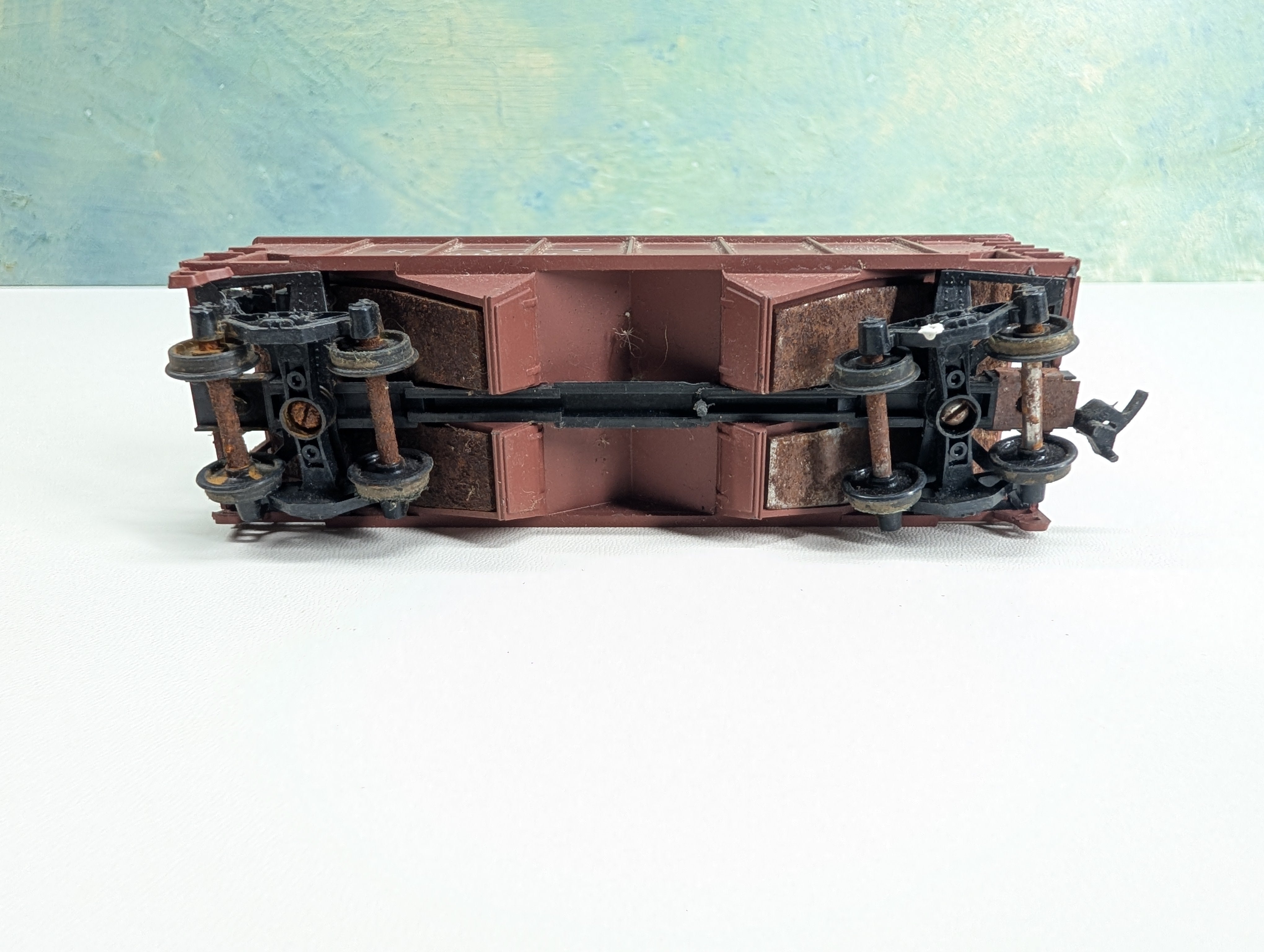 USED Athearn HO Scale 2 Bay Hopper New York Central NYC #834592