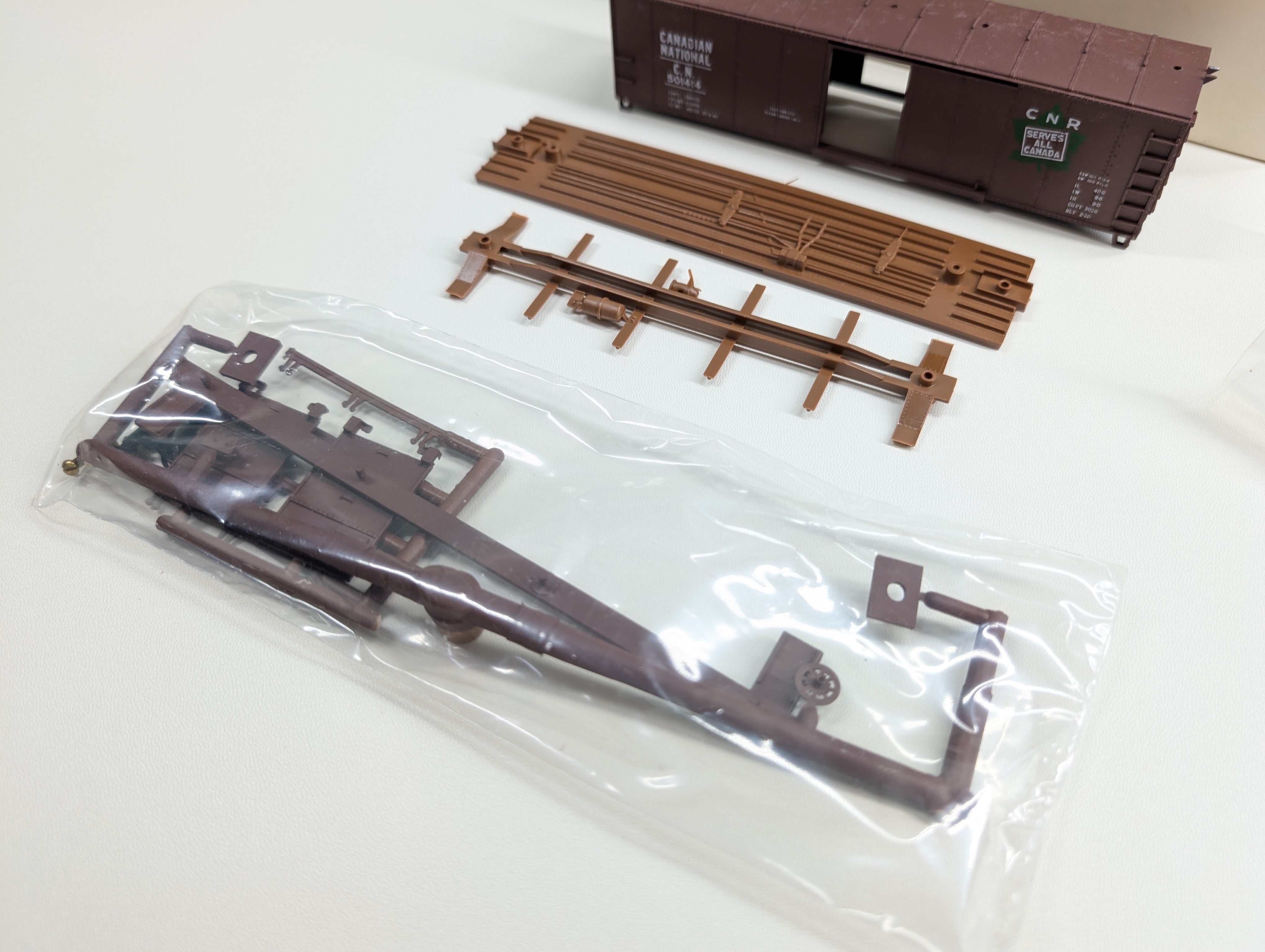 USED Walthers 932-3113 HO Scale 40' Steel Box Car Canadian National CN #501414