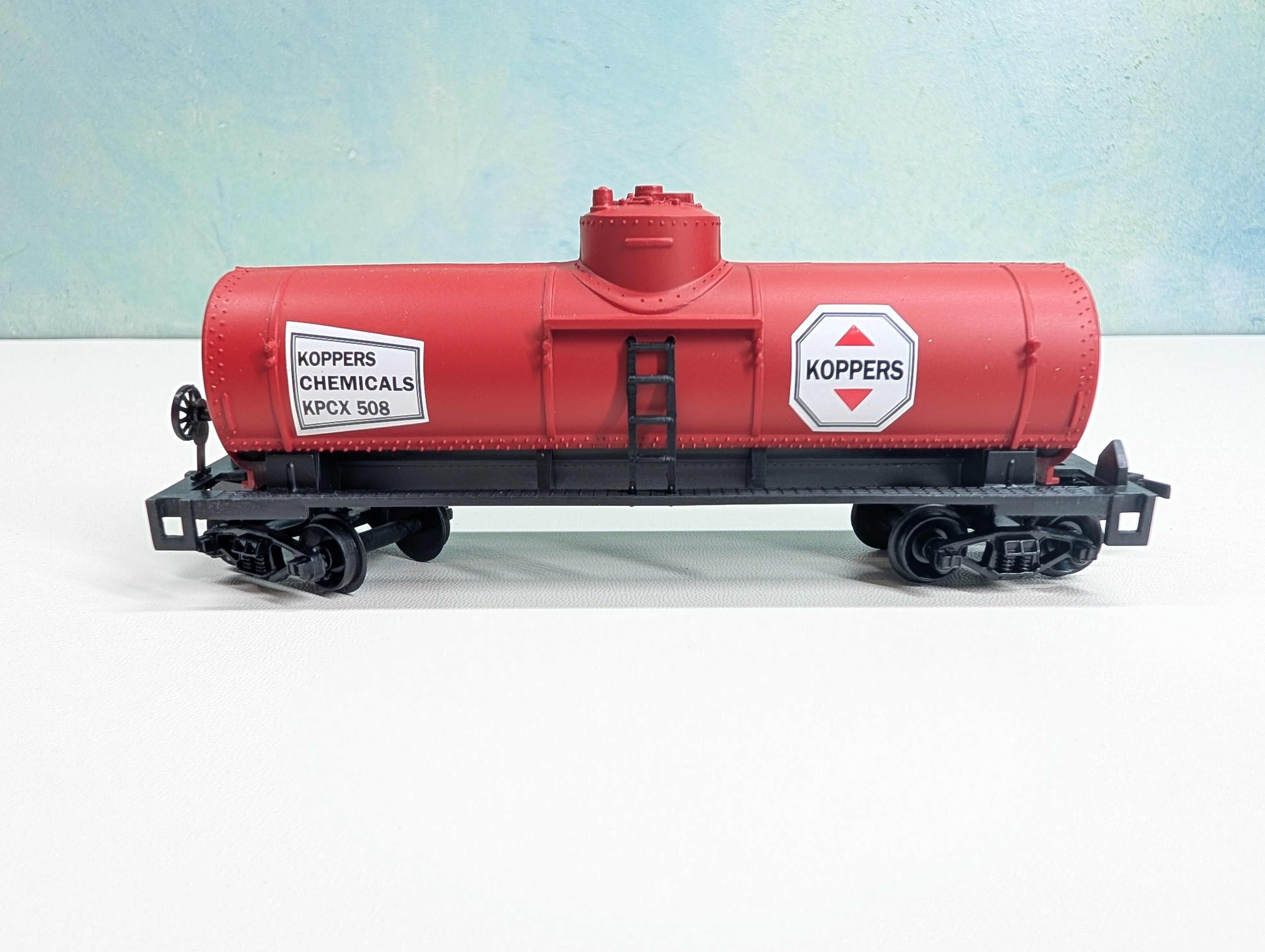 USED Life-Like HO Scale Single Dome Tank Car Koppers Chemicals KPCX #508