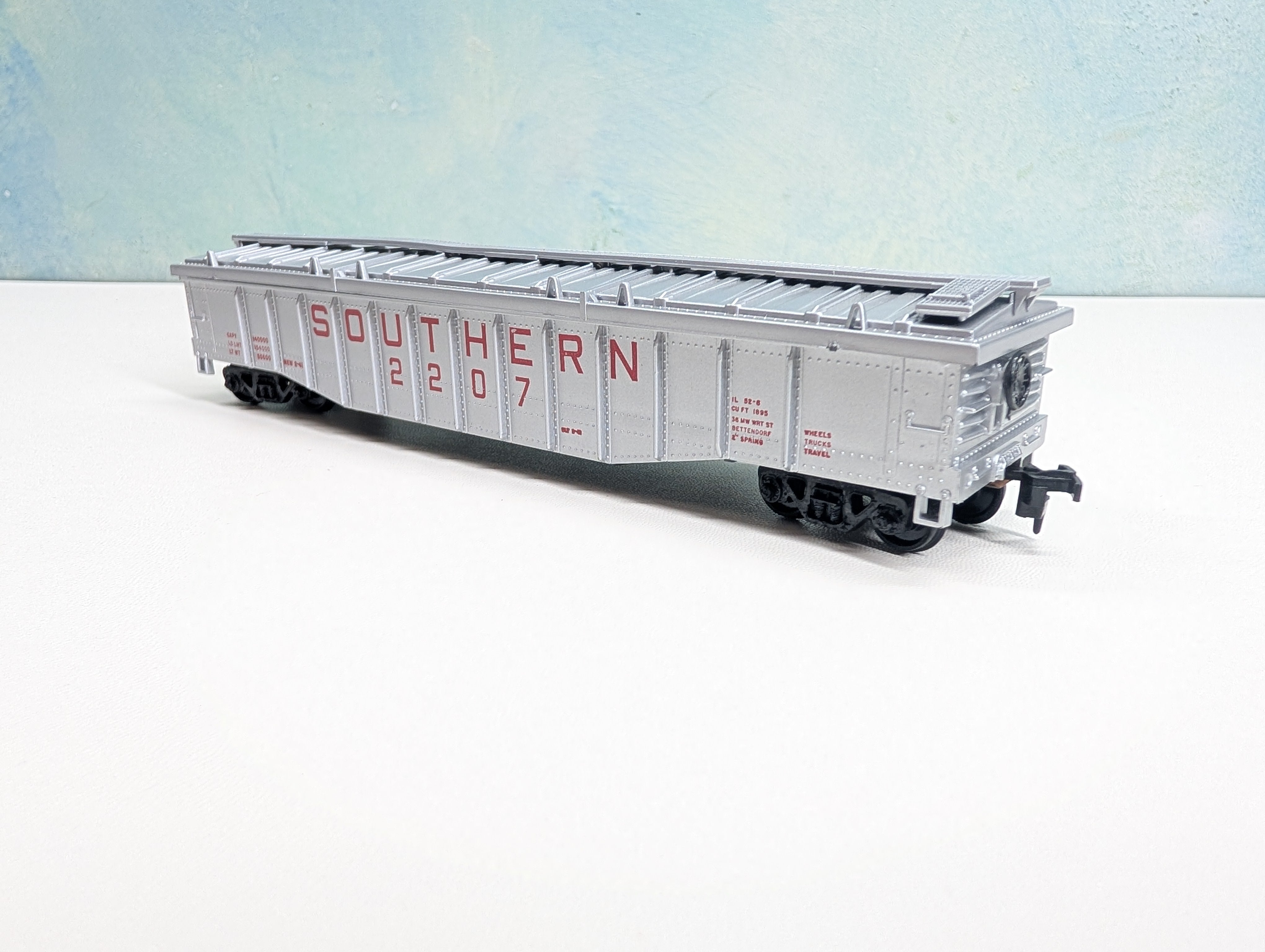 USED Athearn HO Scale Covered Gondola Southern #2207