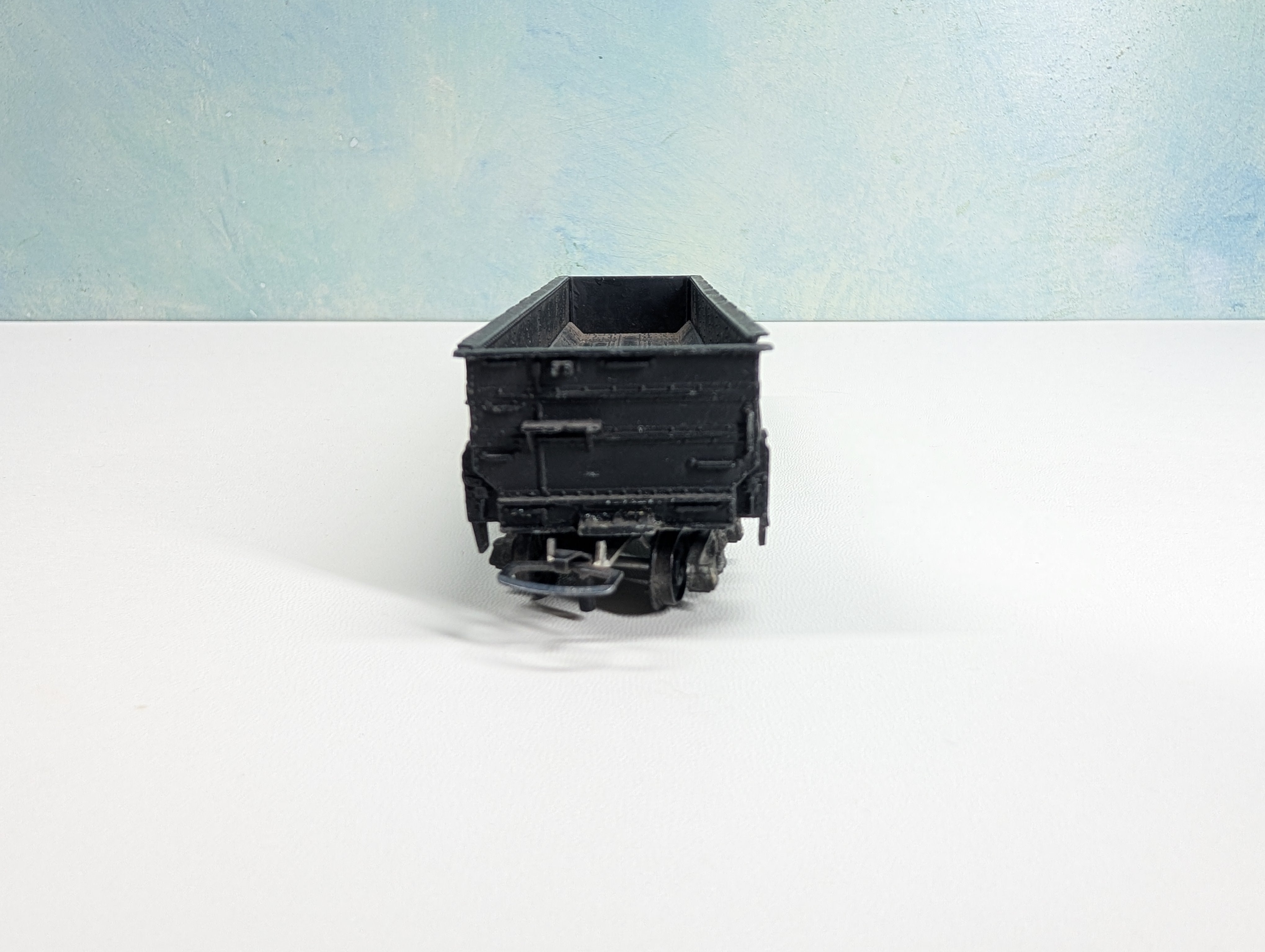USED Ulrich HO Scale Drop Bottom Gondola, Metal Utah Coal UCR #20153
