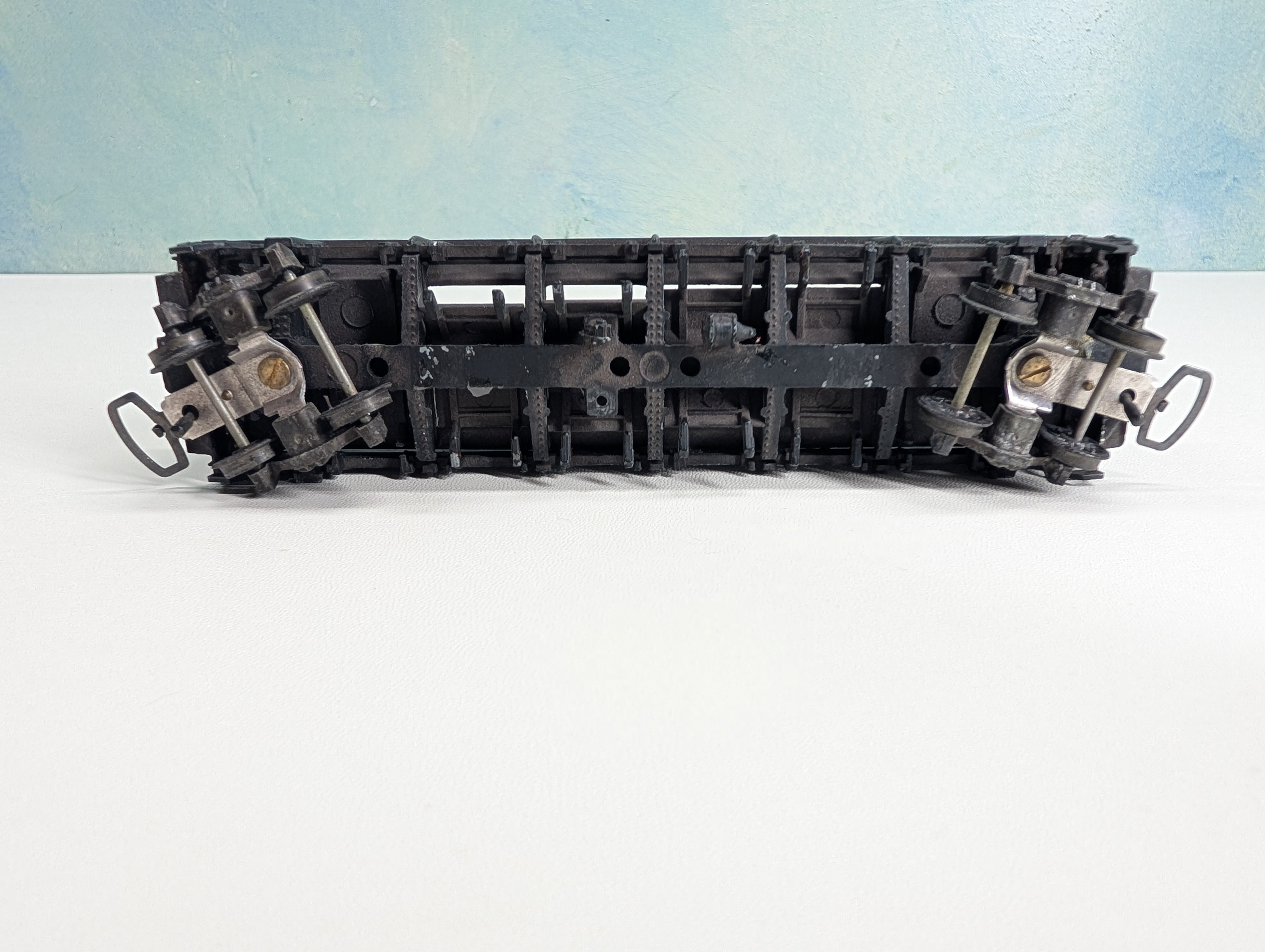 USED Ulrich HO Scale Drop Bottom Gondola, Metal Utah Coal UCR #20153