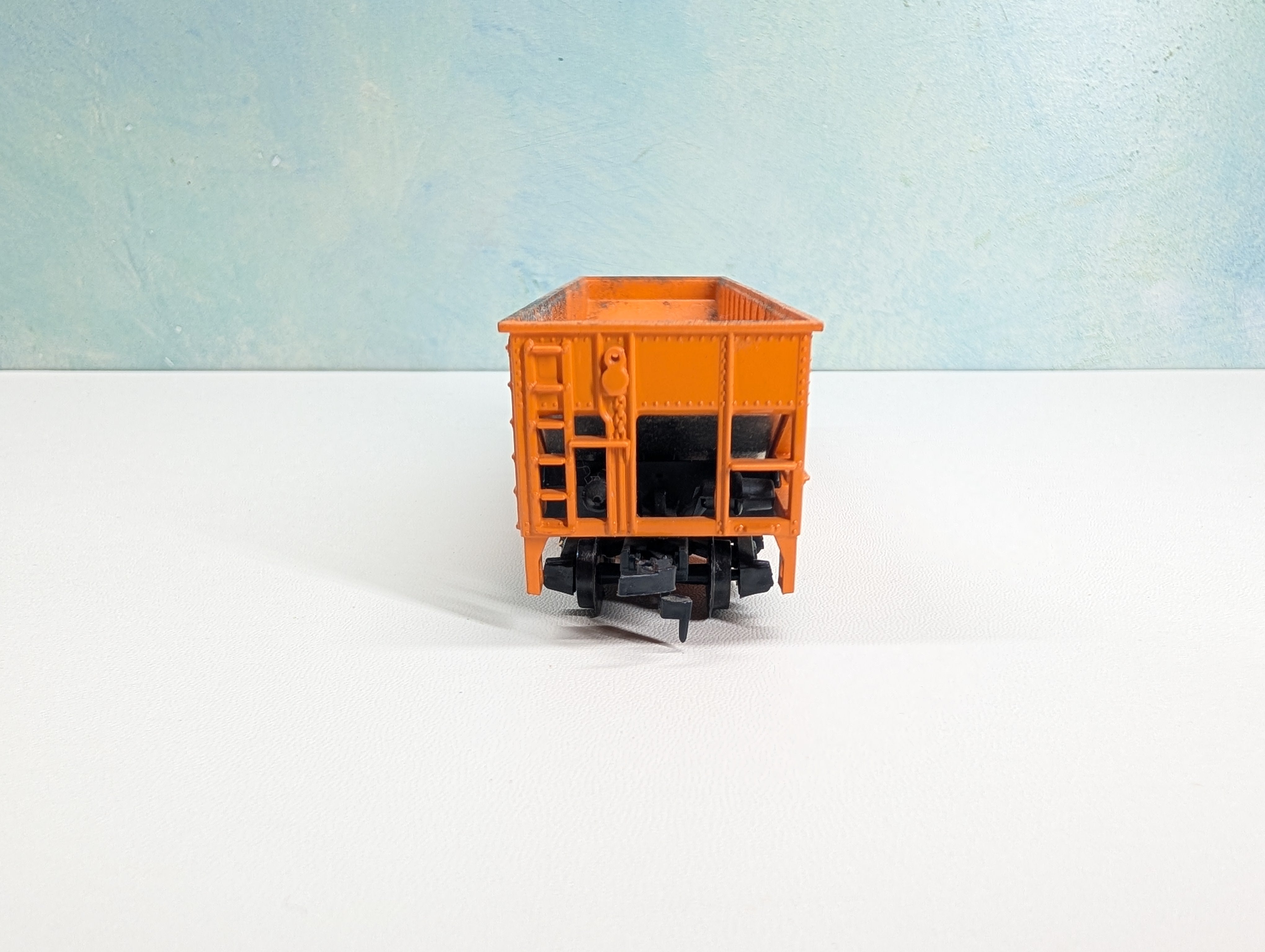 USED Tyco HO Scale Quad Hopper Bethlehem Steel EL #84433