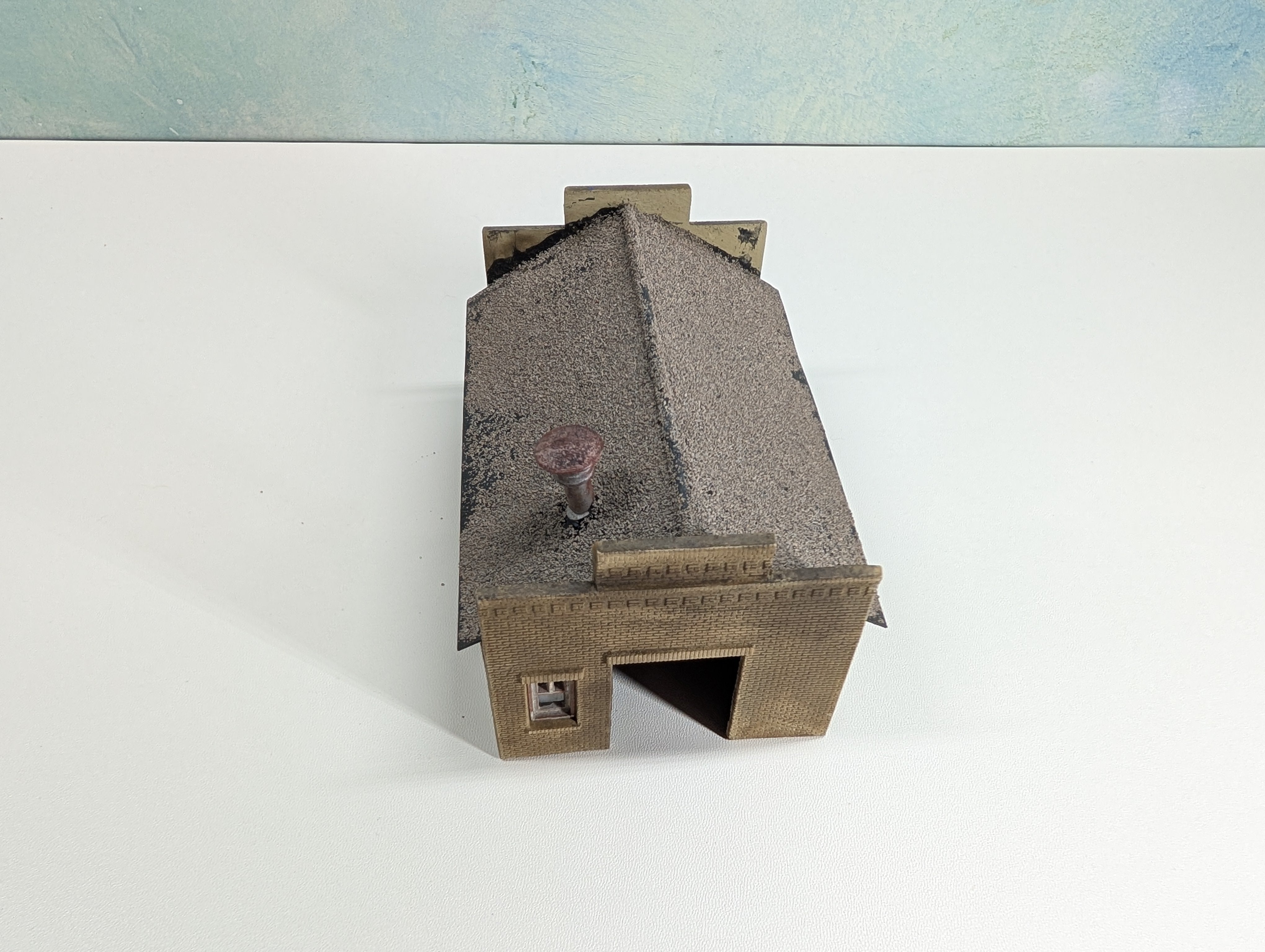 USED HO Scale Small Weathered Warehouse