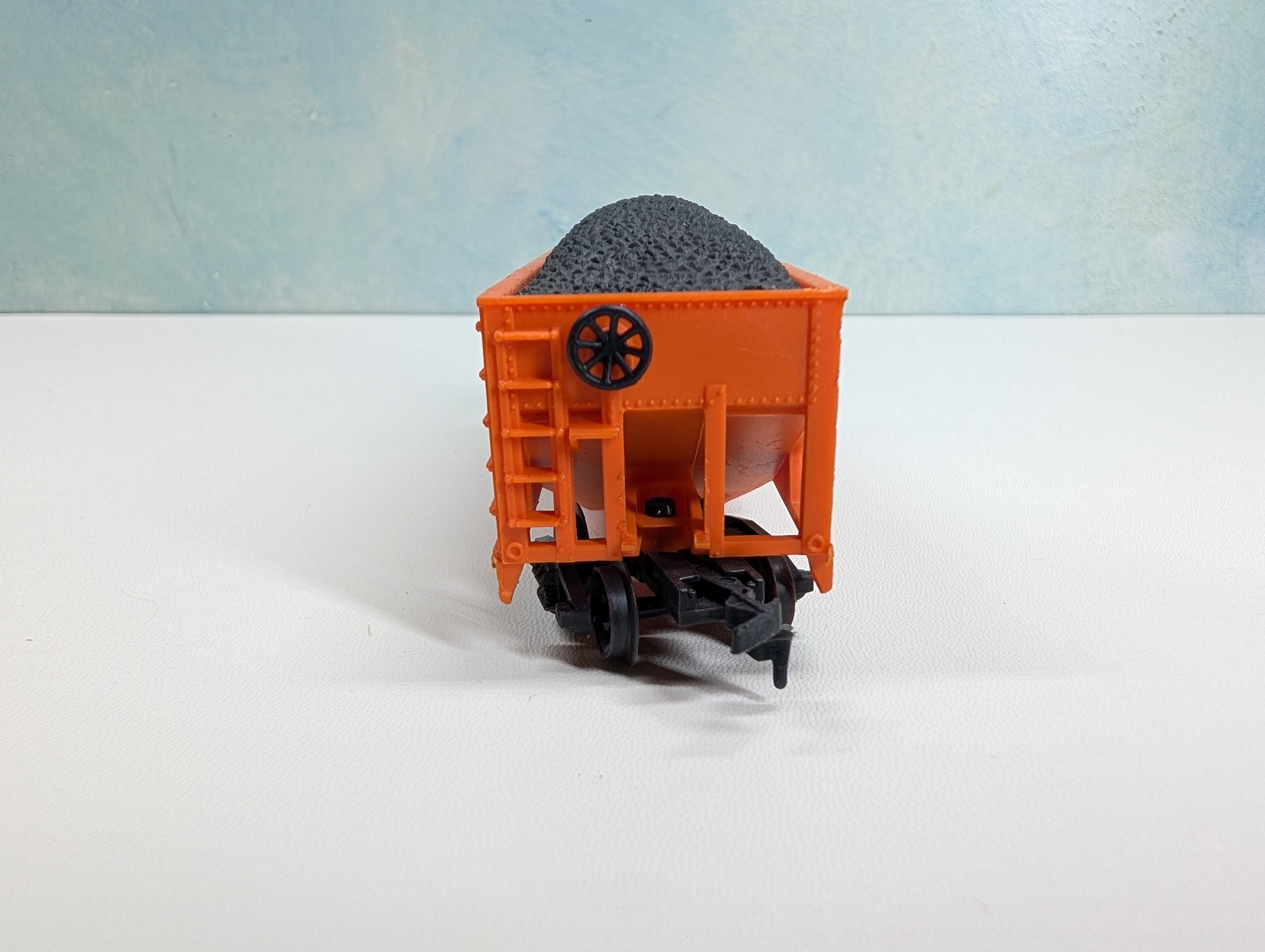 USED HO Scale 2 Bay Hopper w/ Coal Load Gifford Hill GIHX #1503 RARE