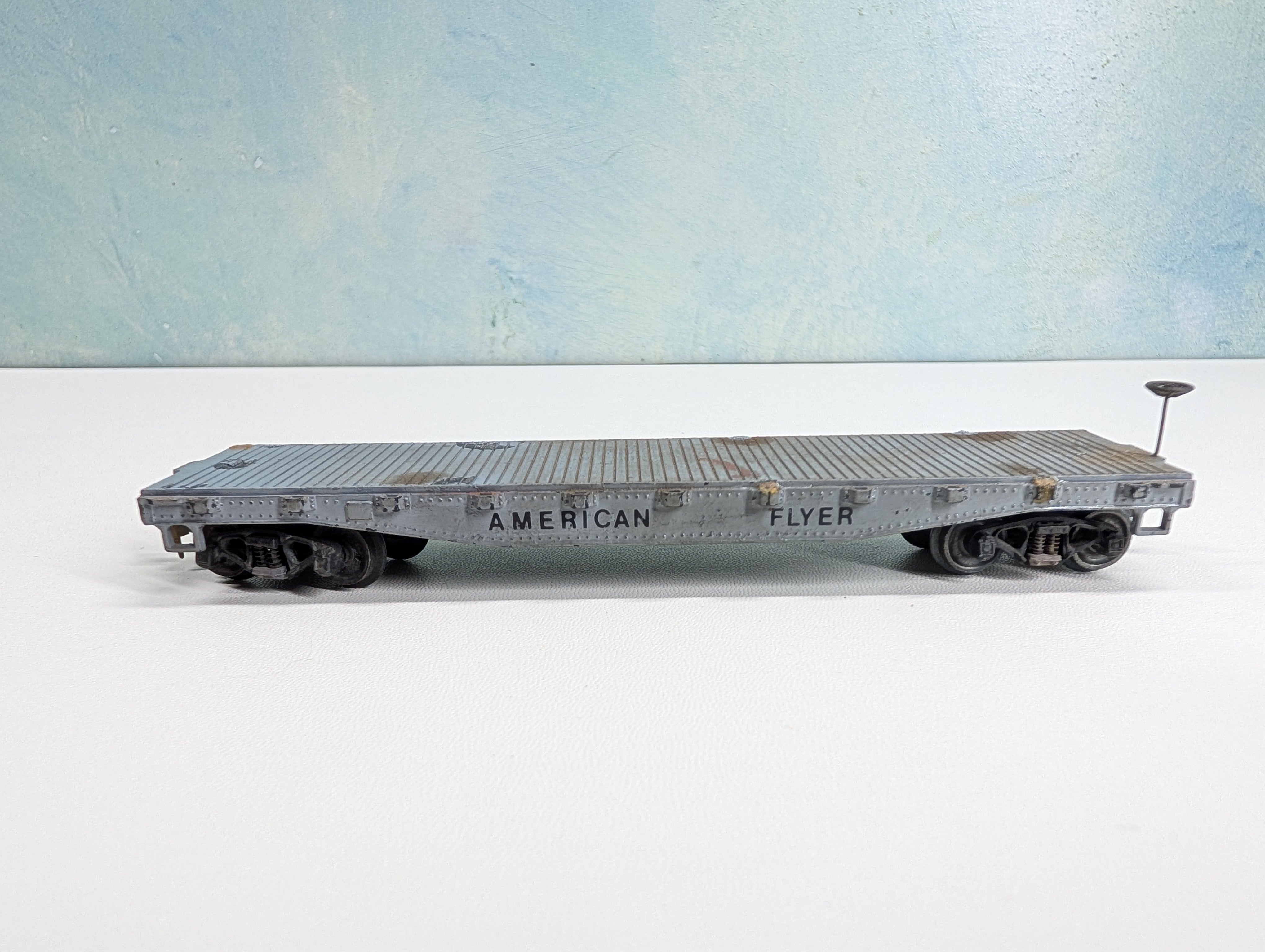 USED Mantua HO Scale Custom American Flyer 40' Flat Car