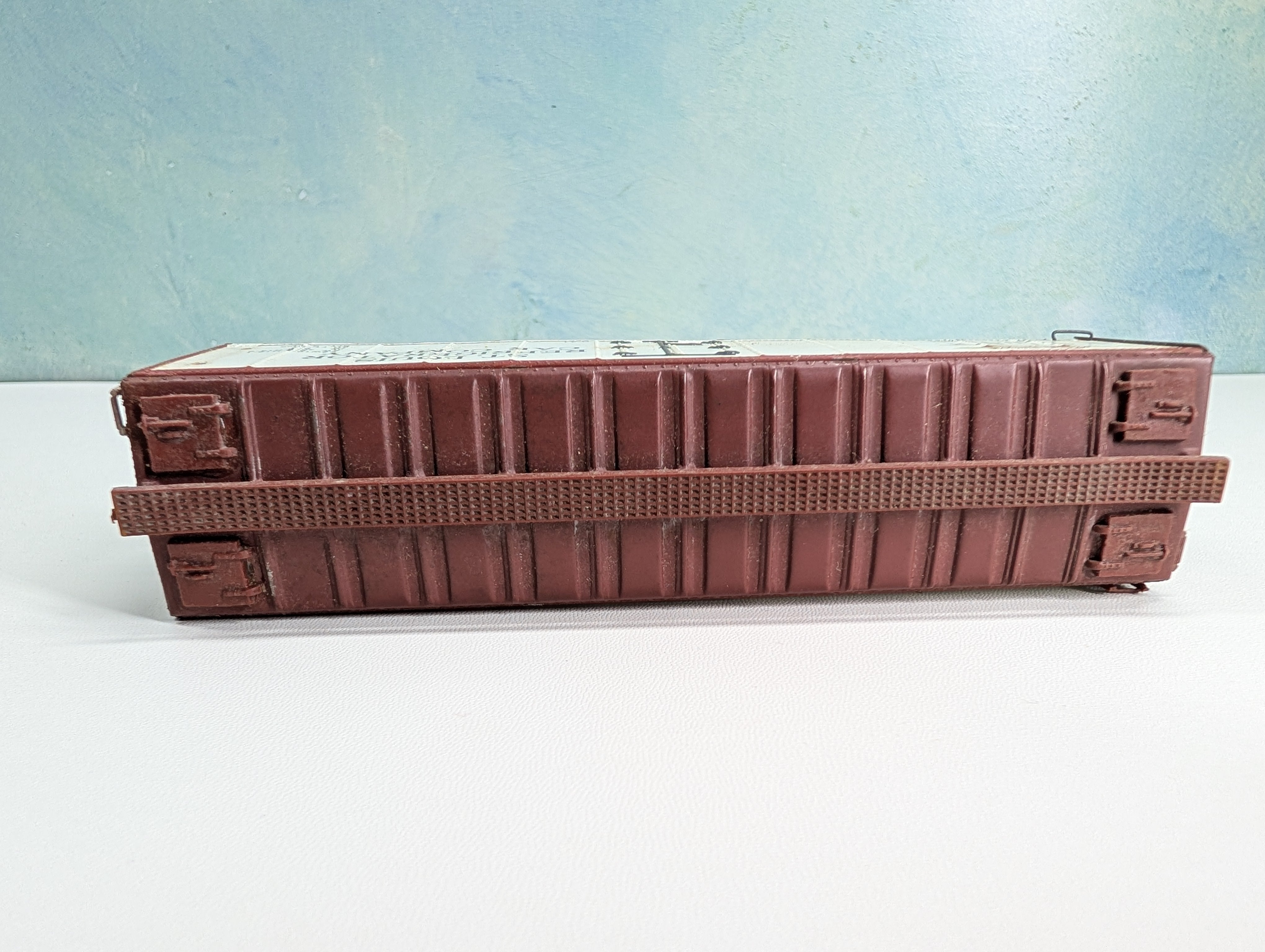 USED Varney HO Scale 42' Reefer Box Car St Louis Refrigerator SLRX #4539 Metal Wheels