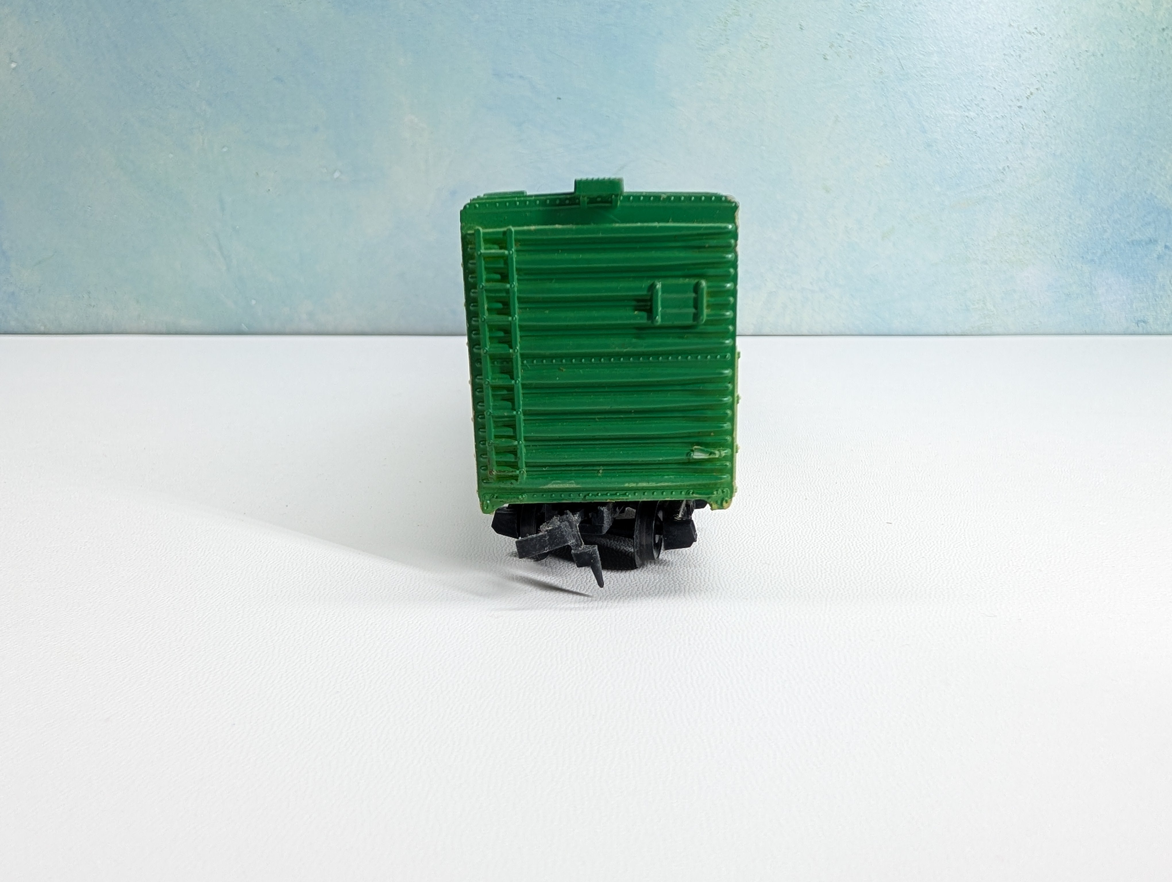 USED Tyco HO Scale 60' Billboard Box Car Green Giant GARX #50822