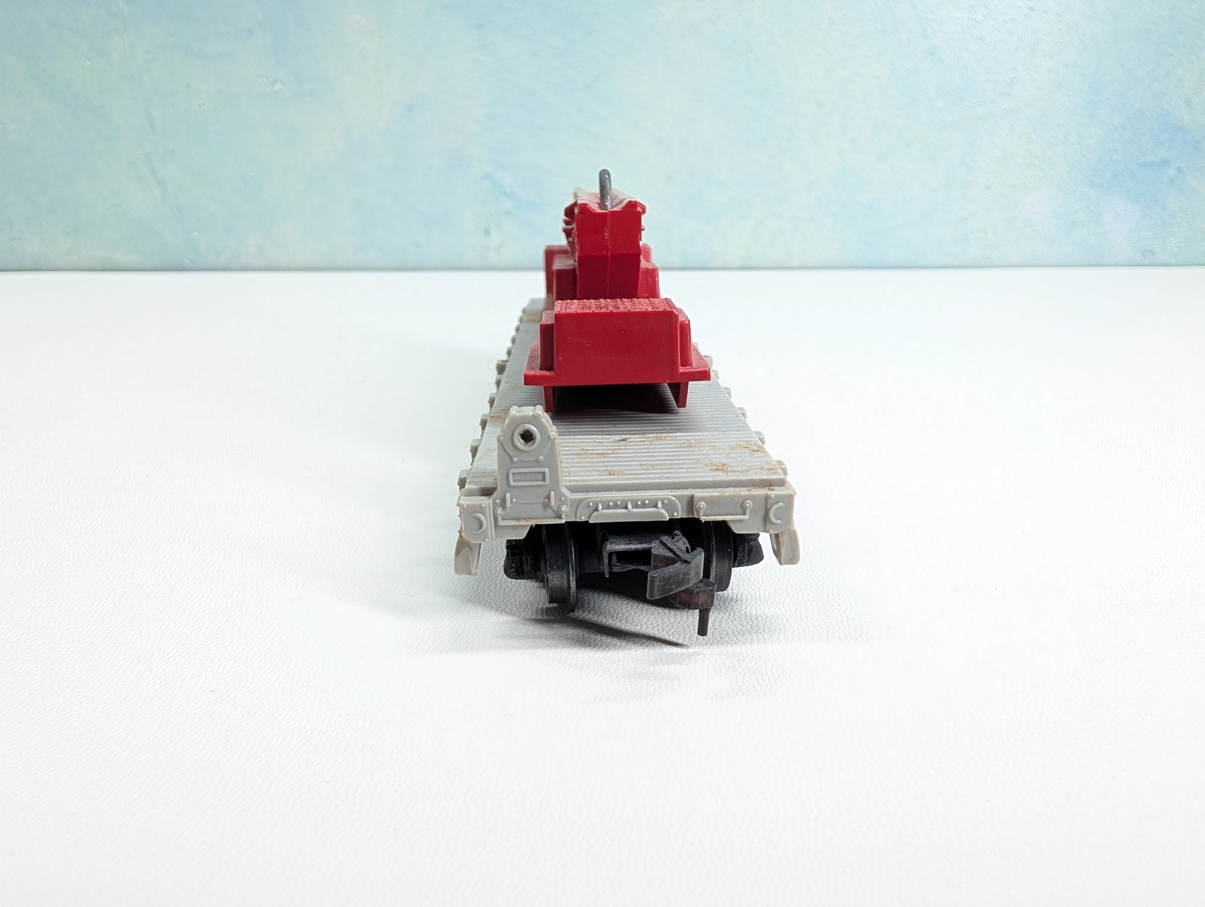 USED Lionel HO Scale 40' Missle Launcher Flat Car US Army #0850 No Rocket
