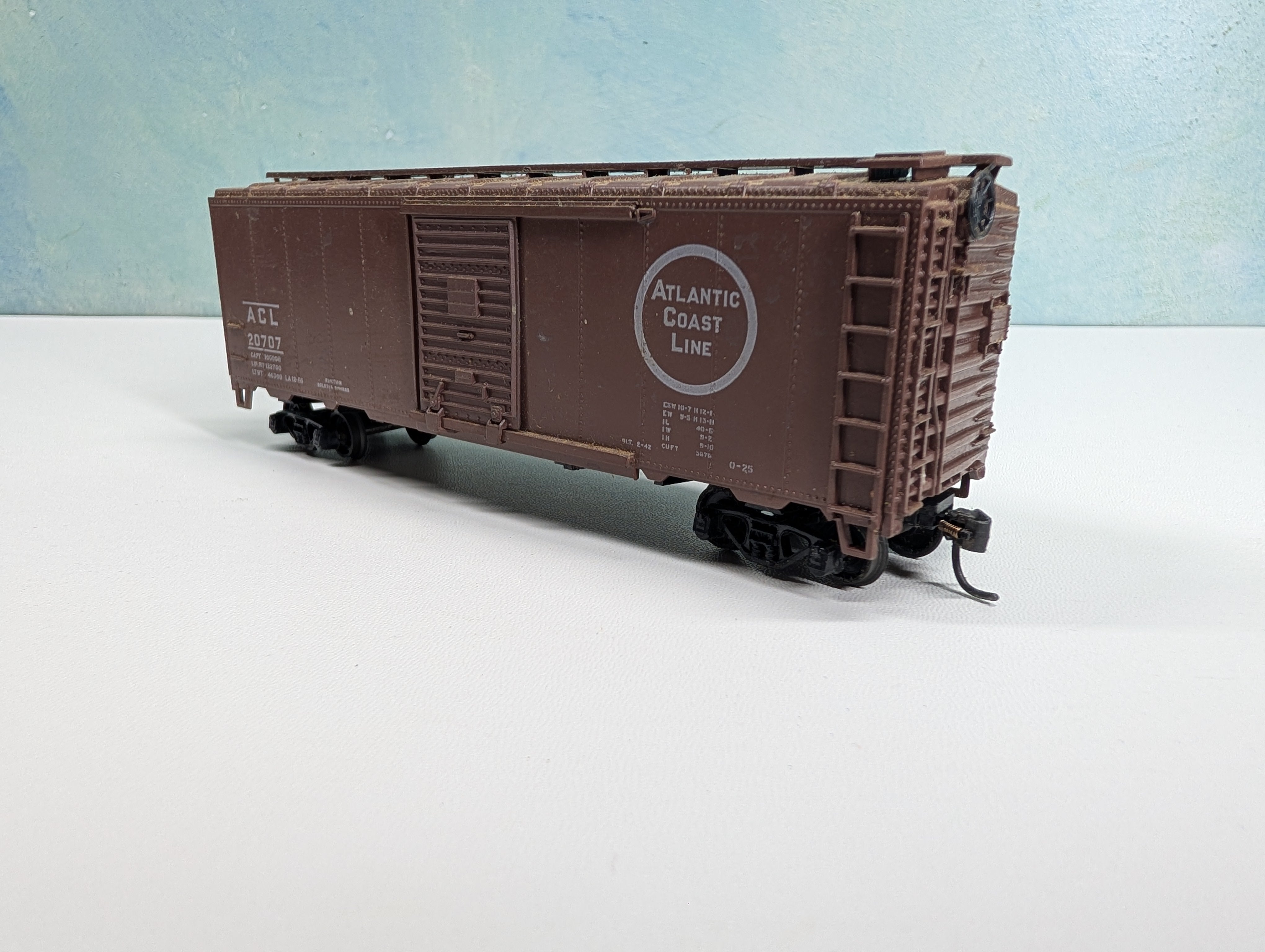 USED Athearn HO Scale 40' Box Car Atlantic Coast Line ACL #20707