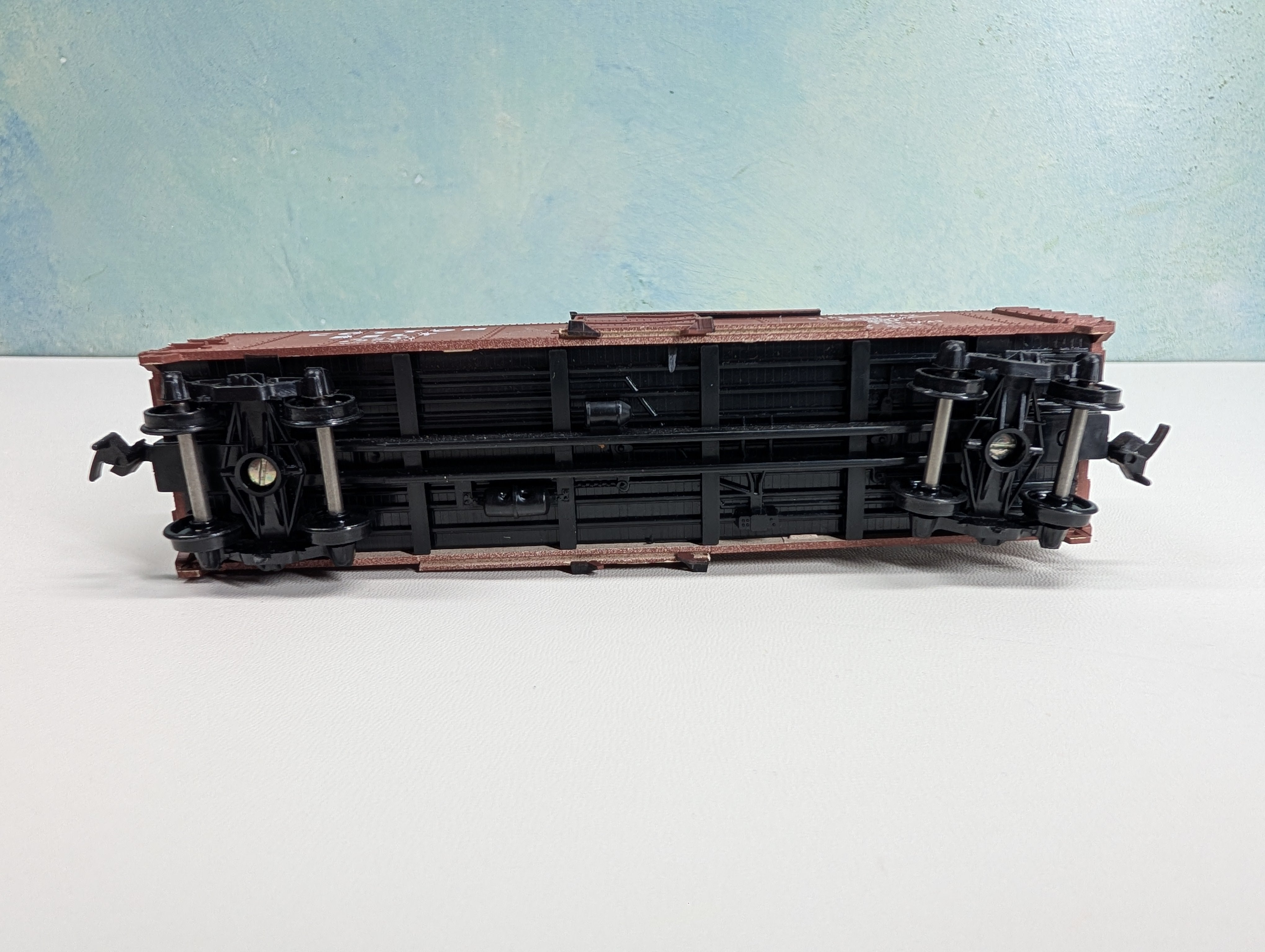 USED TRAIN MINIATURE HO Scale 40' Box Car Cotton Belt SSW #42591