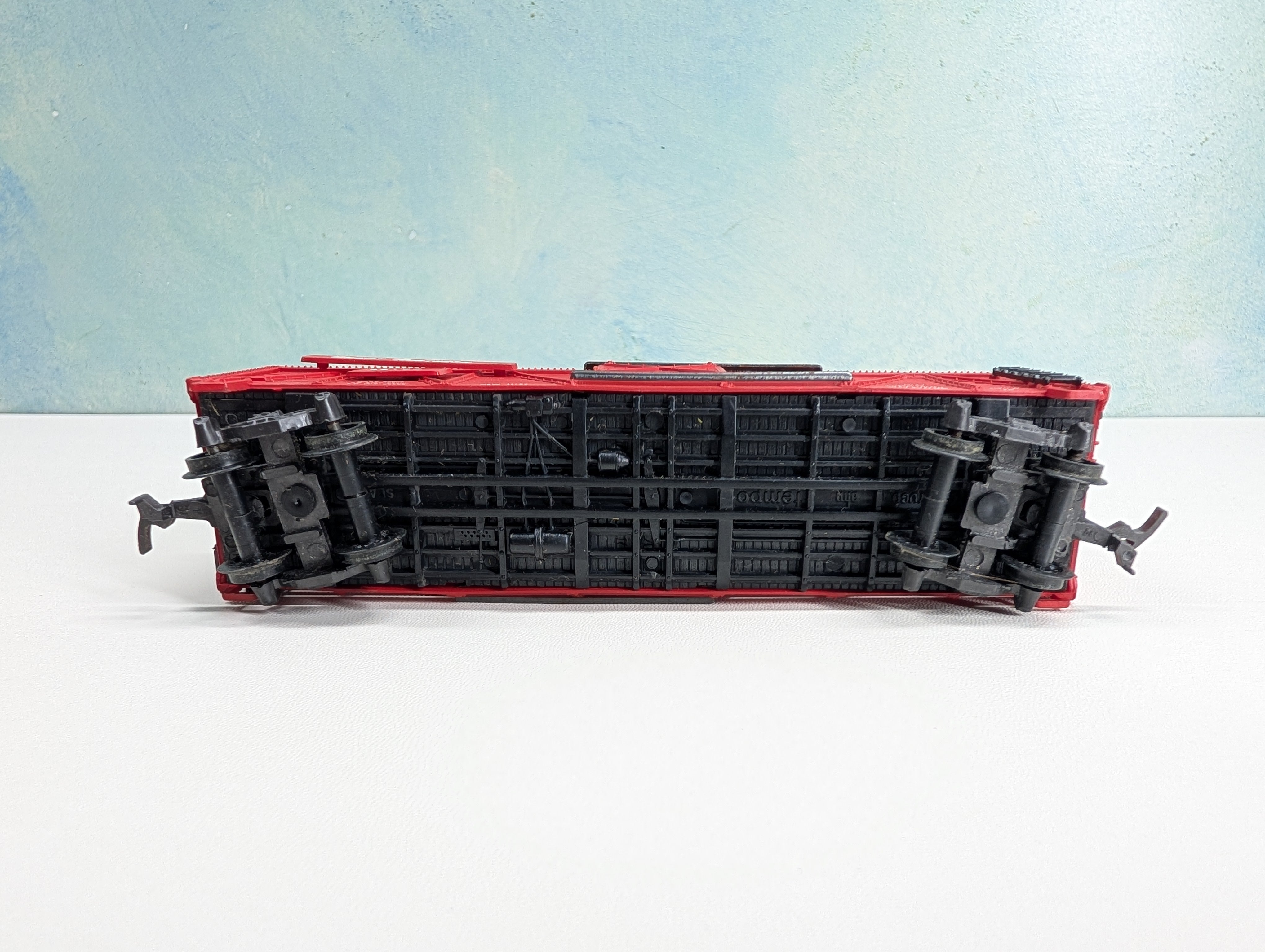 USED AHM HO Scale 40' Livestock Cattle Car Great Northern GN #56108
