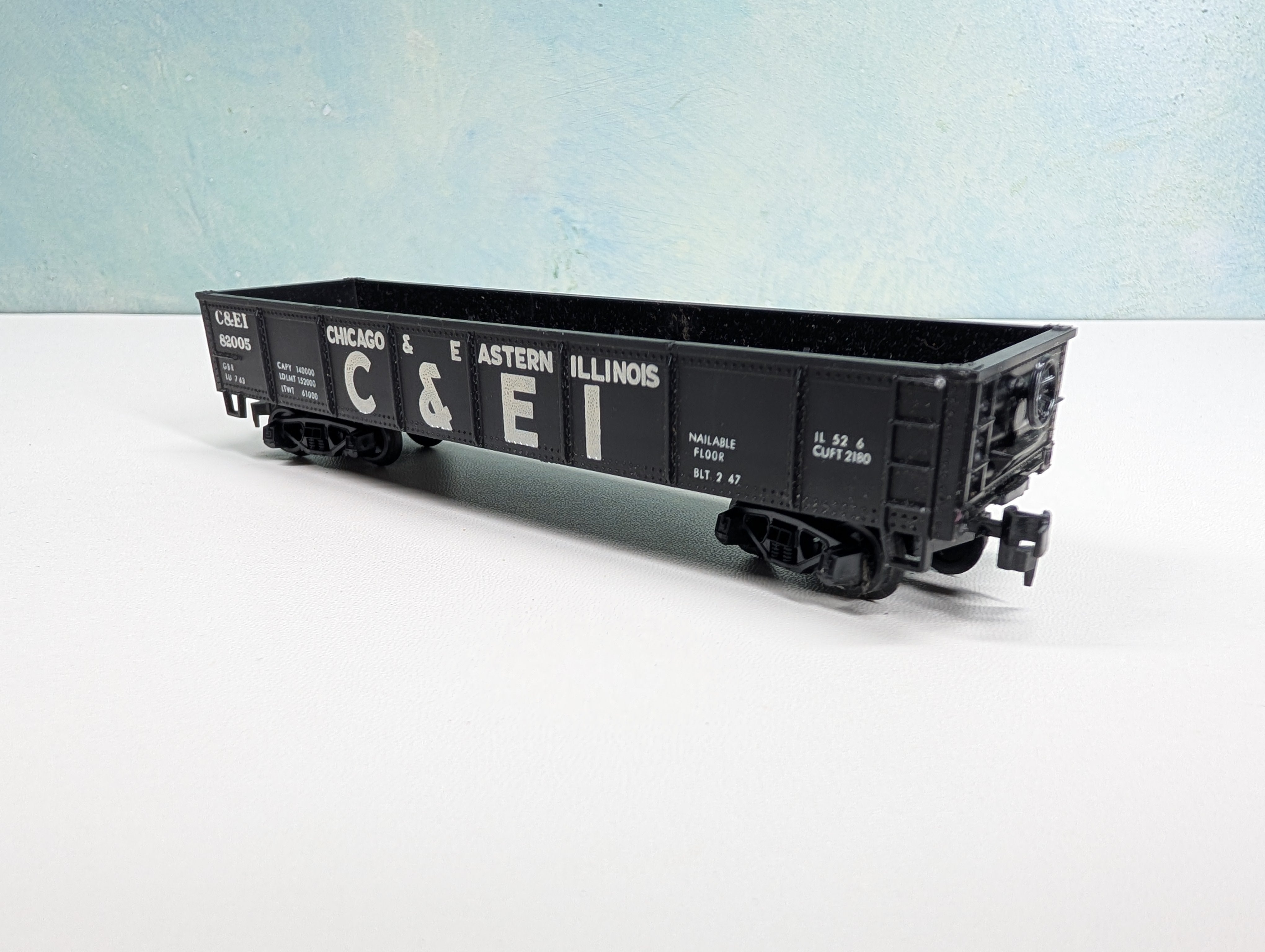 USED AHM HO Scale 40' Gondola Chicago & Eastern Illinois C&EI #82005
