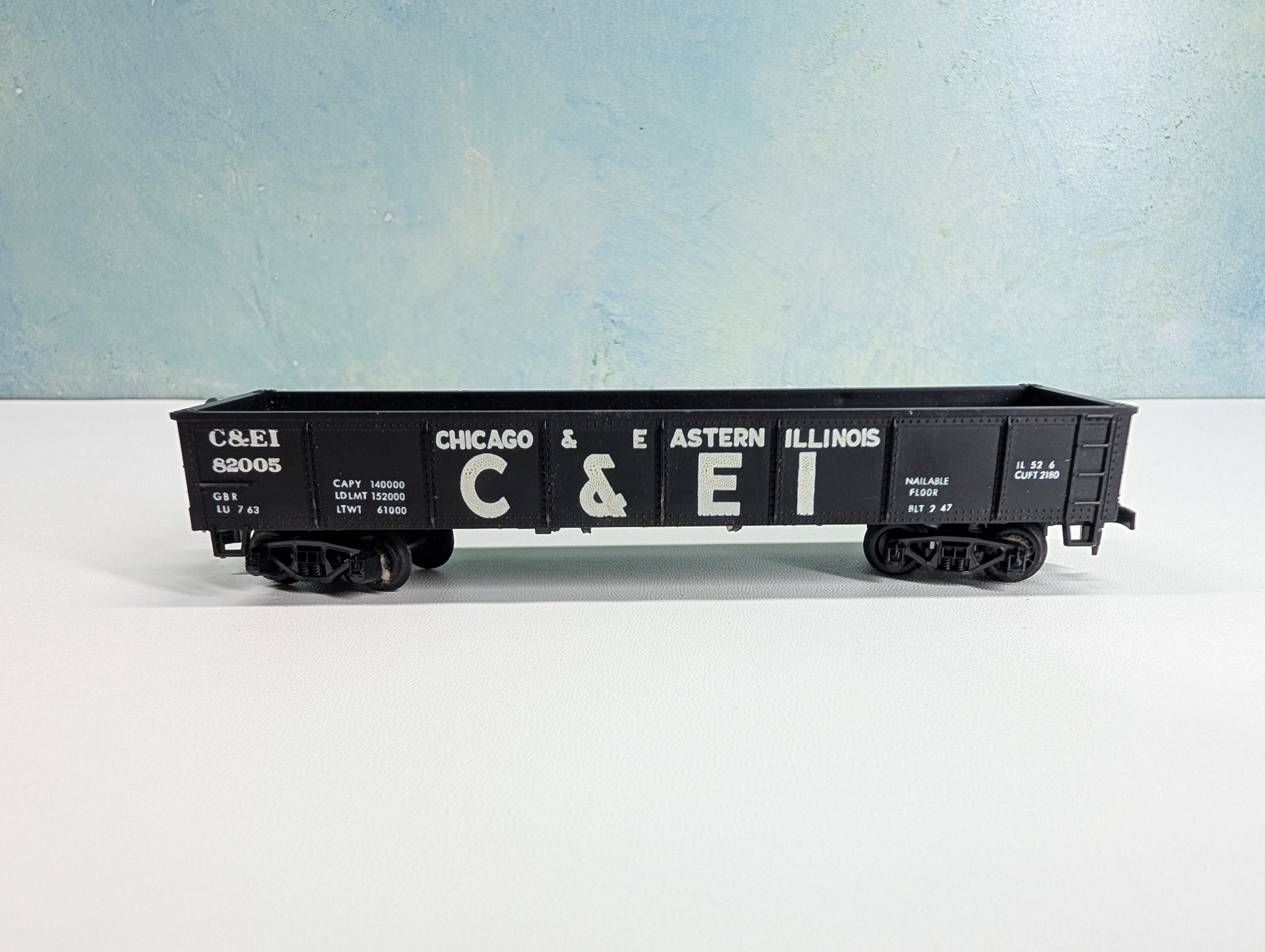 USED AHM HO Scale 40' Gondola Chicago & Eastern Illinois C&EI #82005