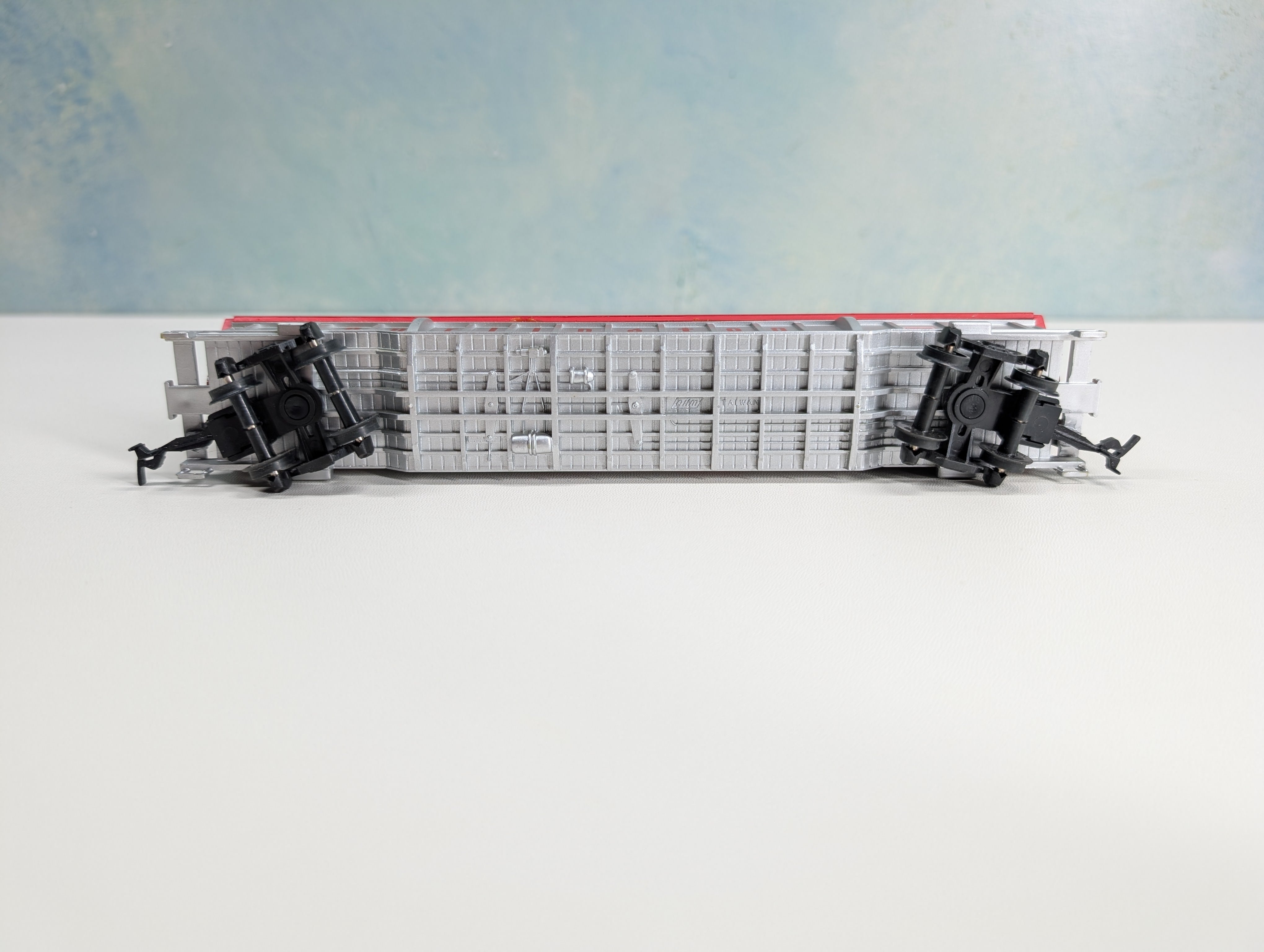 USED AHM HO Scale Coil Car w/ Coil Load Burlington CB&Q #16300