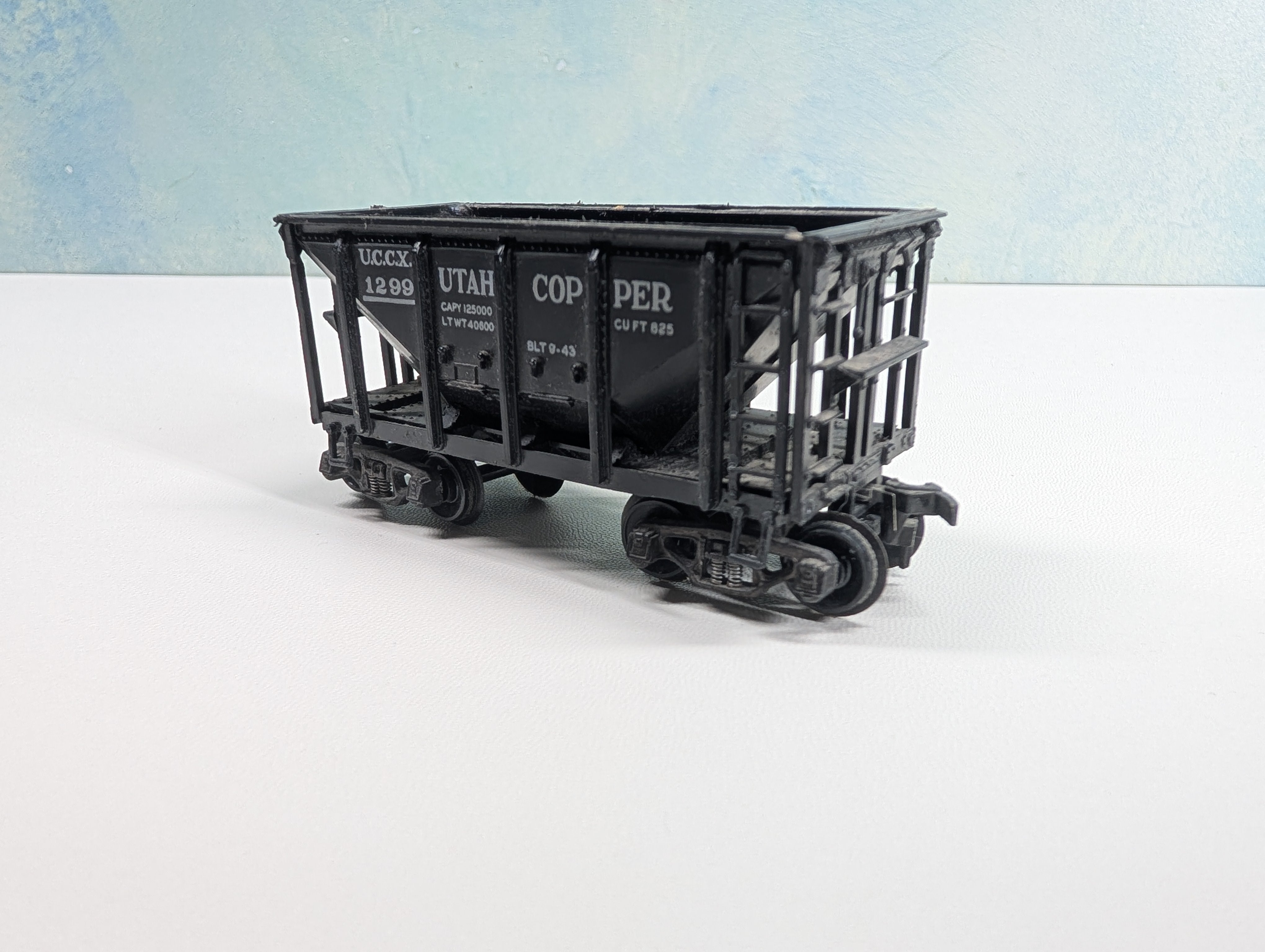 USED Varney HO Scale Ore Car Utah Copper UCCX #1299