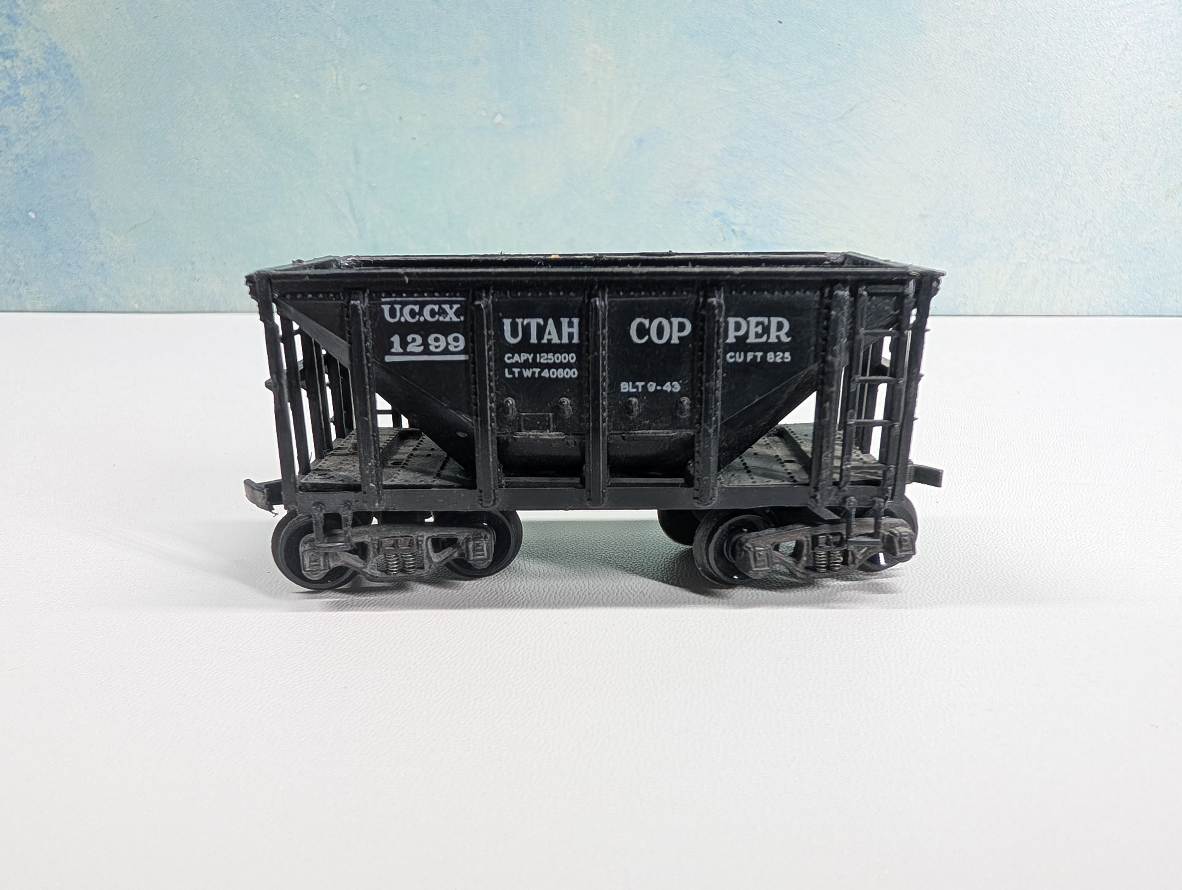 USED Varney HO Scale Ore Car Utah Copper UCCX #1299