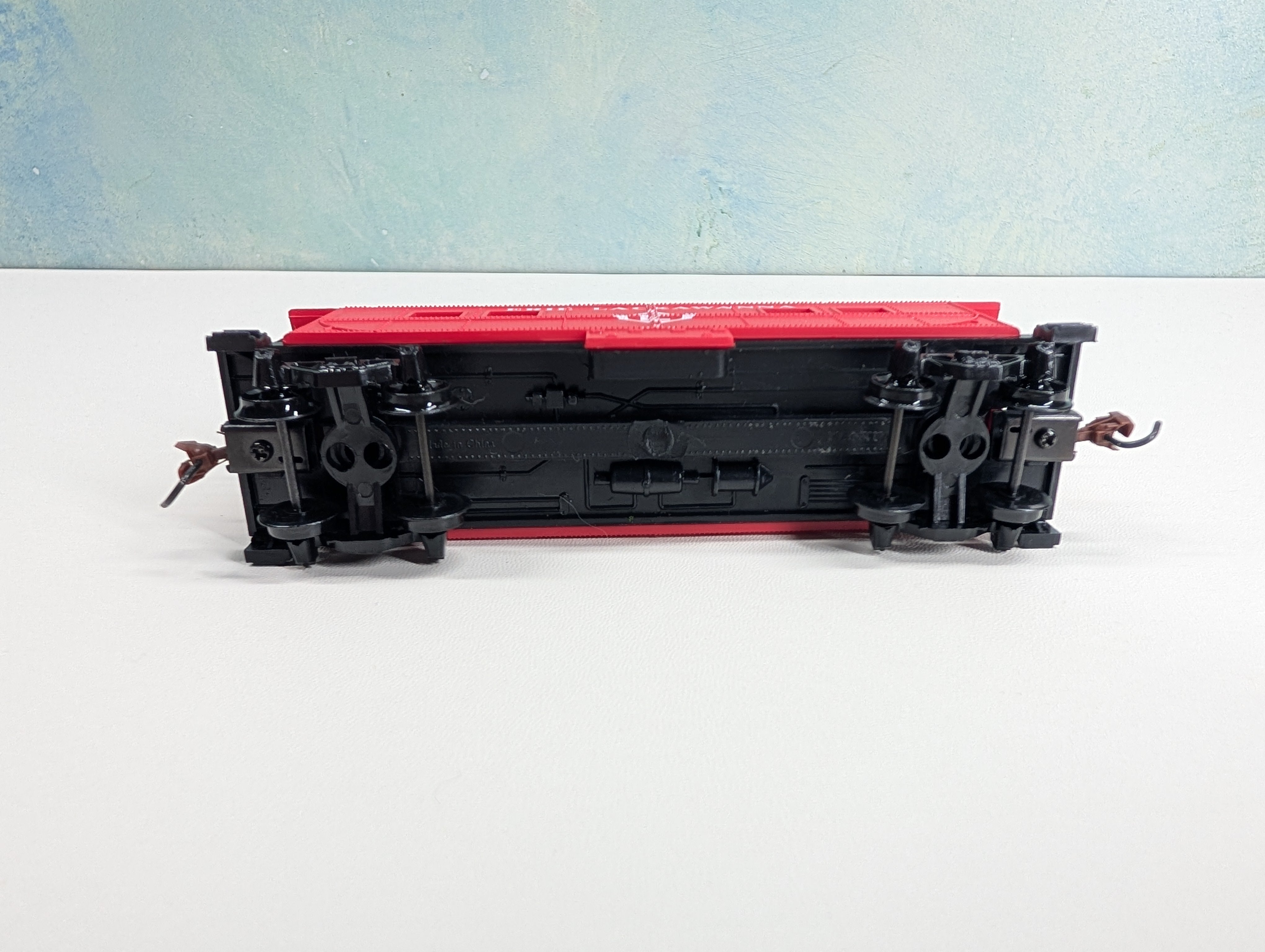 USED Mantua 726-030 HO Scale Heavy 36' Caboose Erie Lackawanna #669