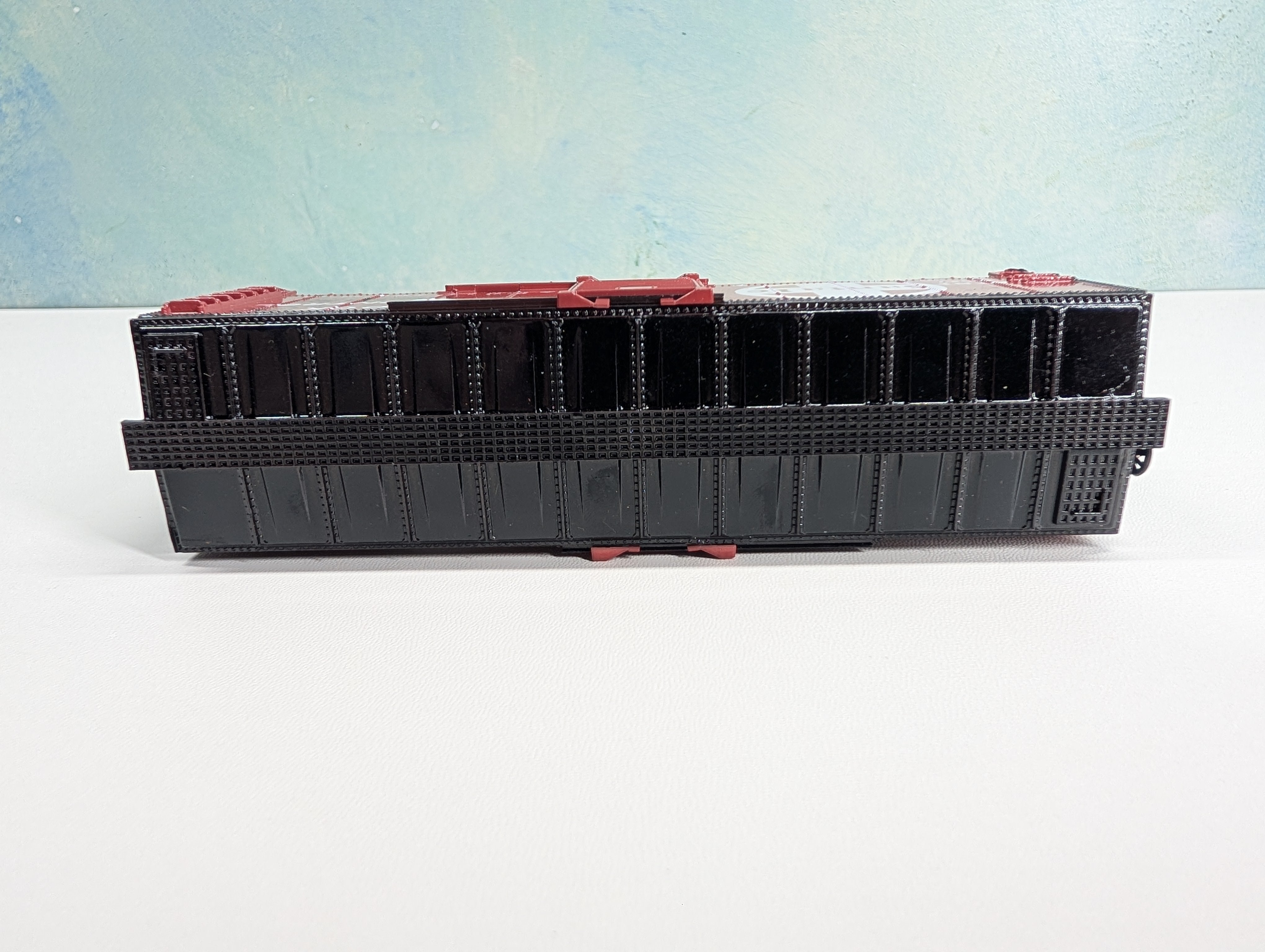 USED Life-Like HO Scale 40' Box Car (Glossy Paint) Santa Fe ATSF #16927