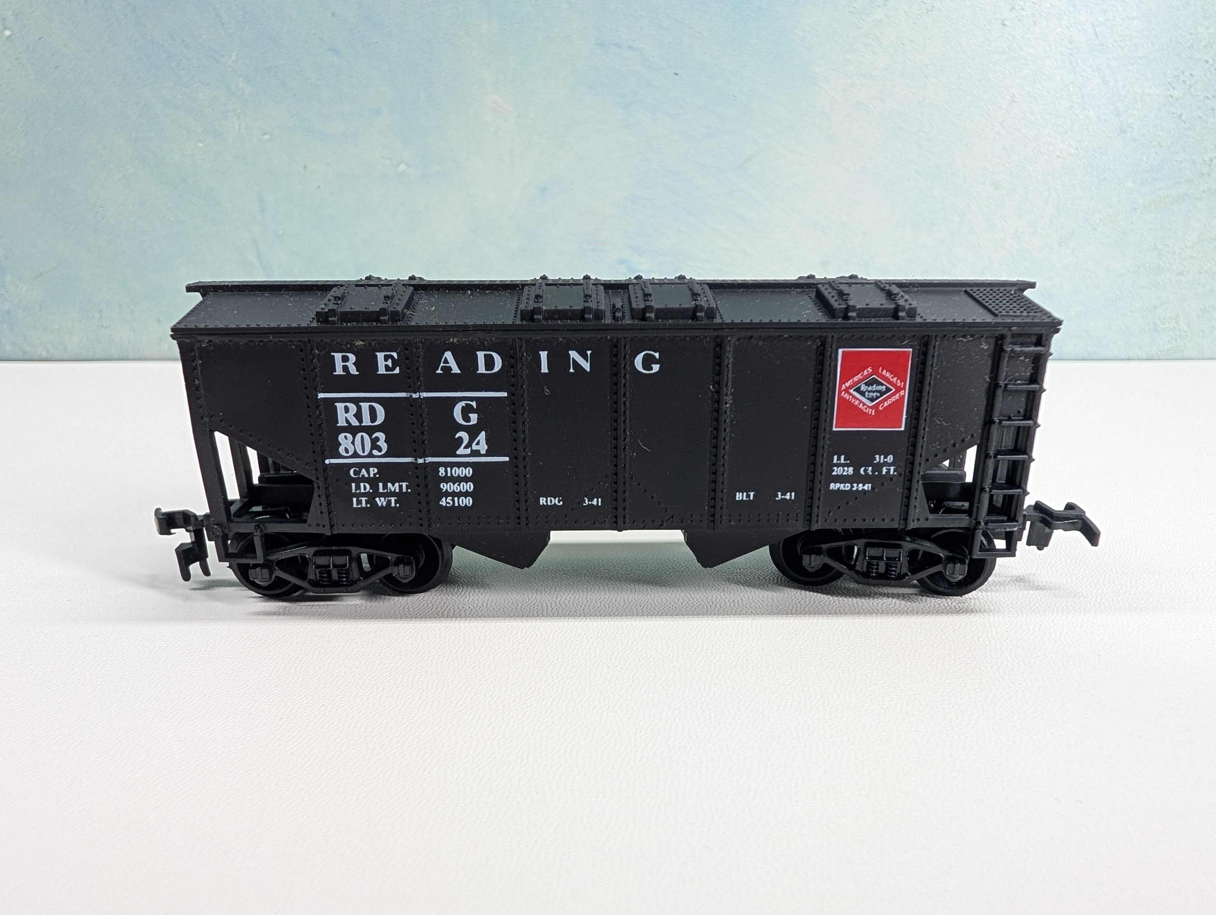 USED HO Scale Covered Hopper Reading RDG #80324