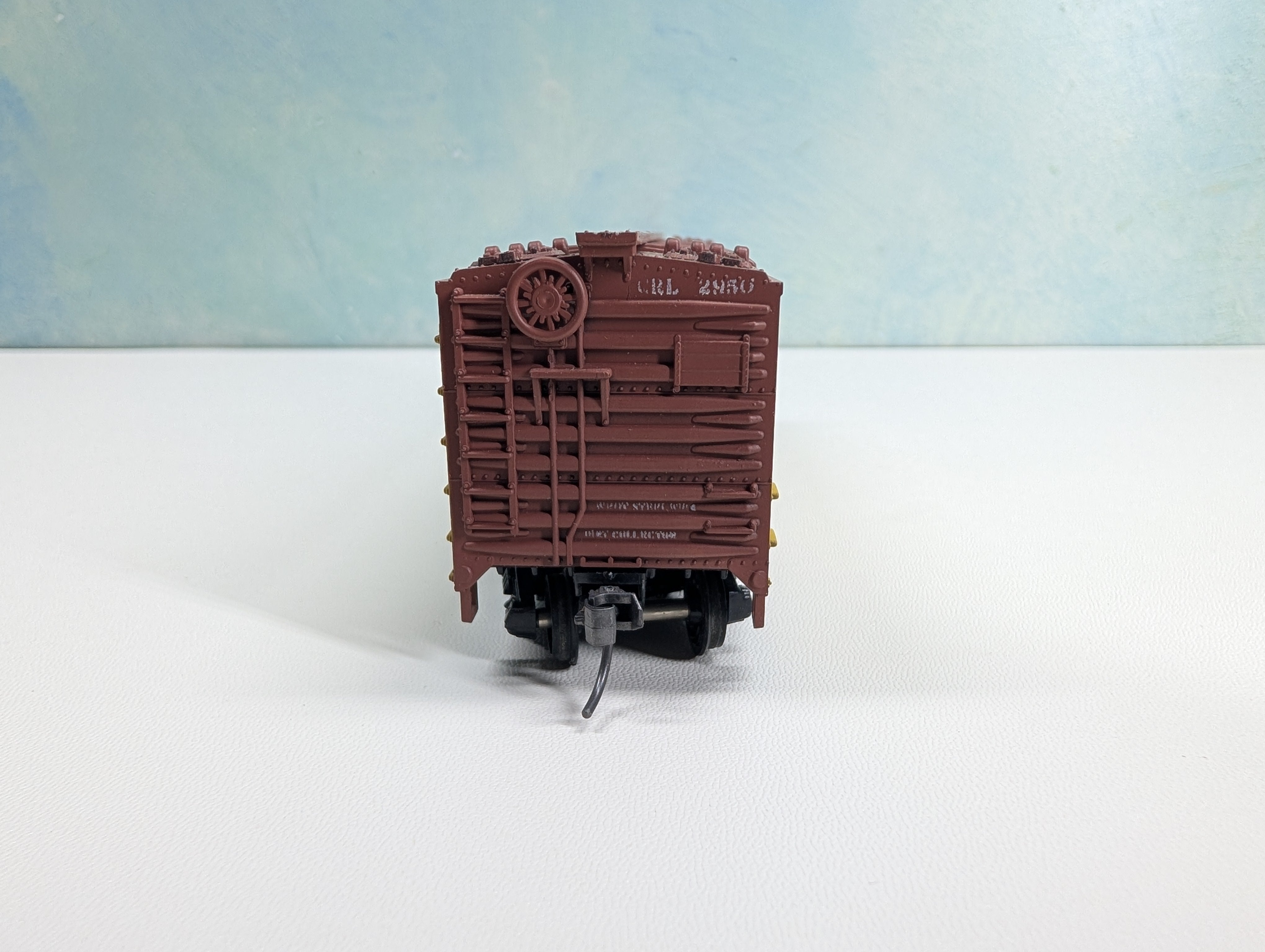USED TRAIN MINIATURE 8052 HO Scale Wood Reefer Old Dutch Cleanser #2950