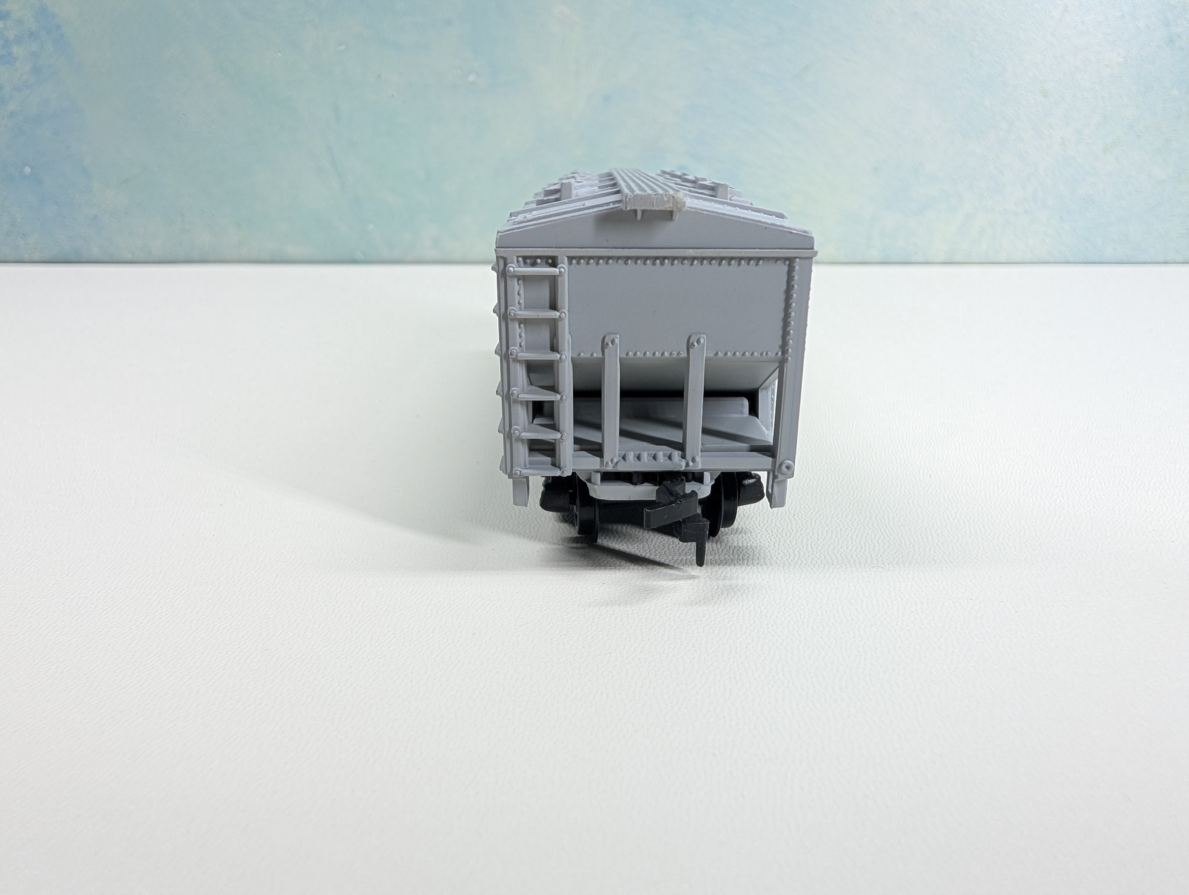 USED HO Scale 2 Bay Covered Hopper Norfolk & Western NW #177504