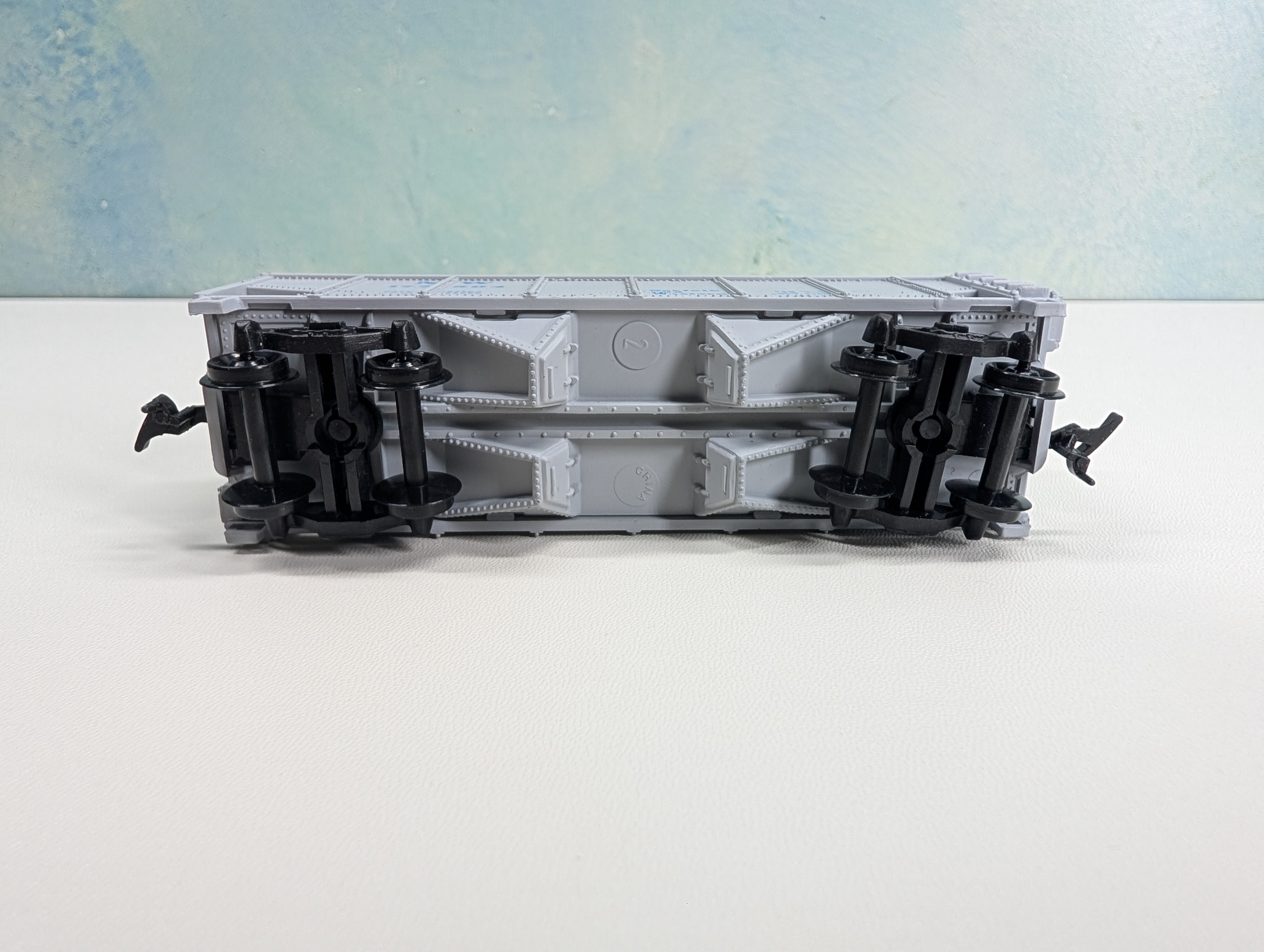 USED HO Scale 2 Bay Covered Hopper Norfolk & Western NW #177504