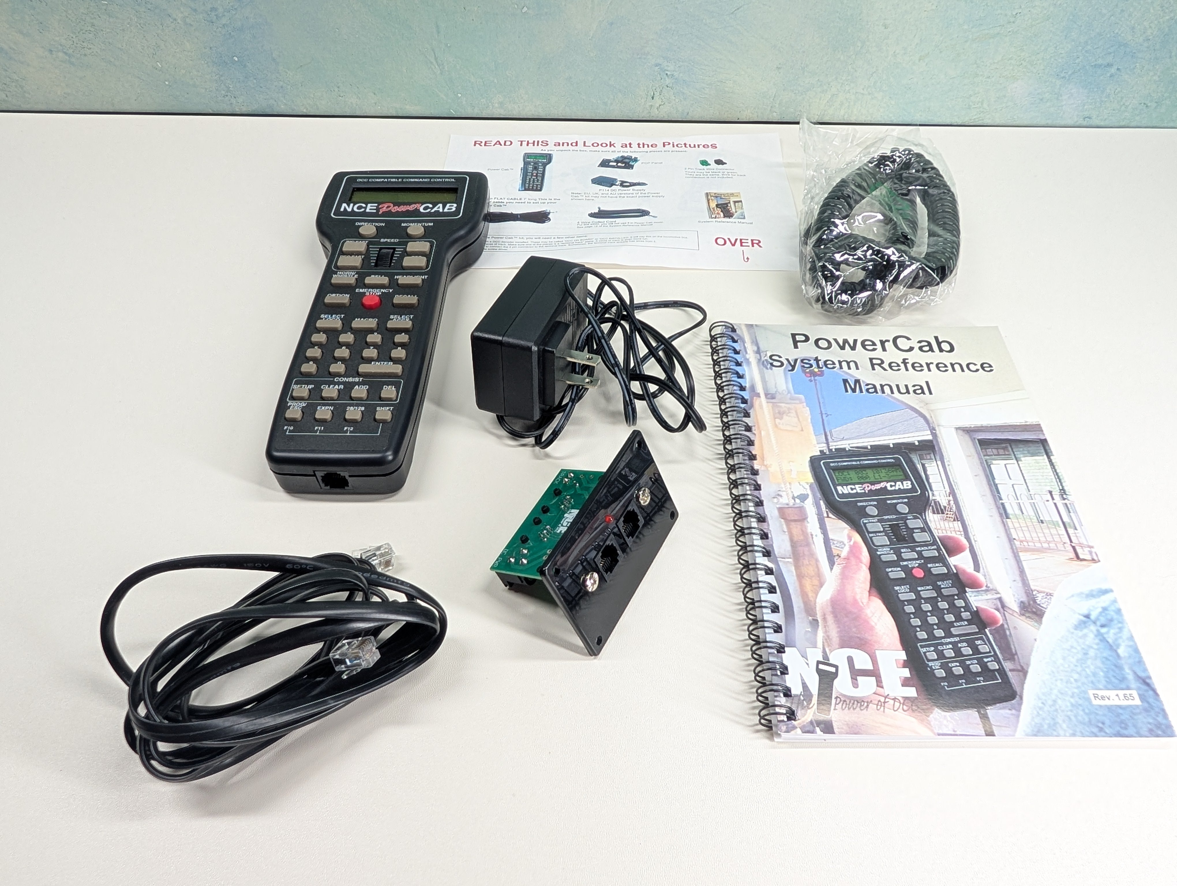 USED NCE 5240025 Multi Scale Power Cab, Complete DCC Starter Set (Like New)