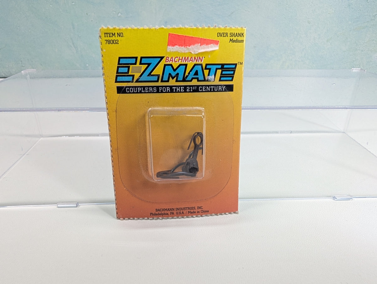 Bachmann 78002 HO Scale Over Shank, Medium E-Z Mate Couplers (2 pcs)
